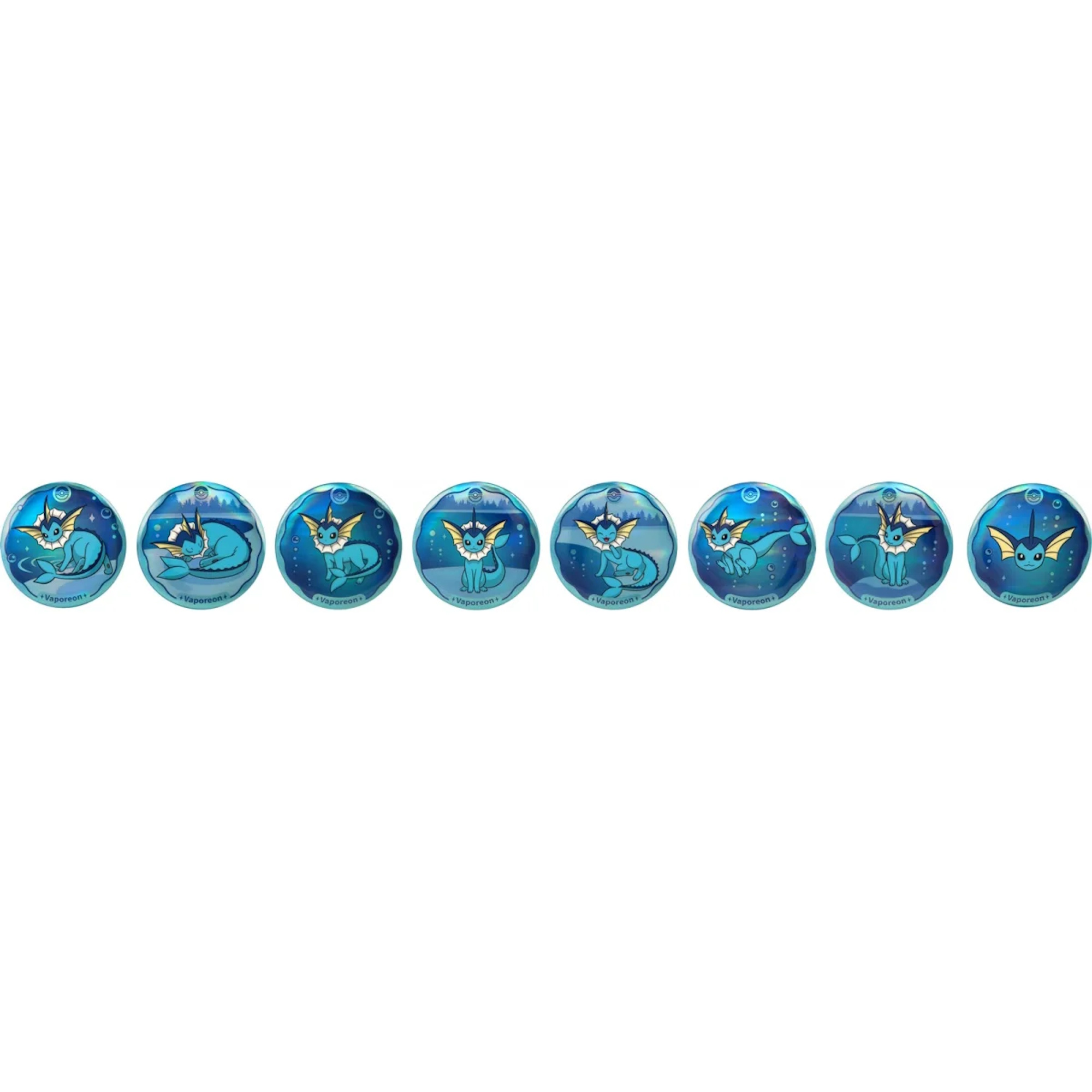 Pokemon Terastal Gathering Badge Set CSV9.5 Chinesisch