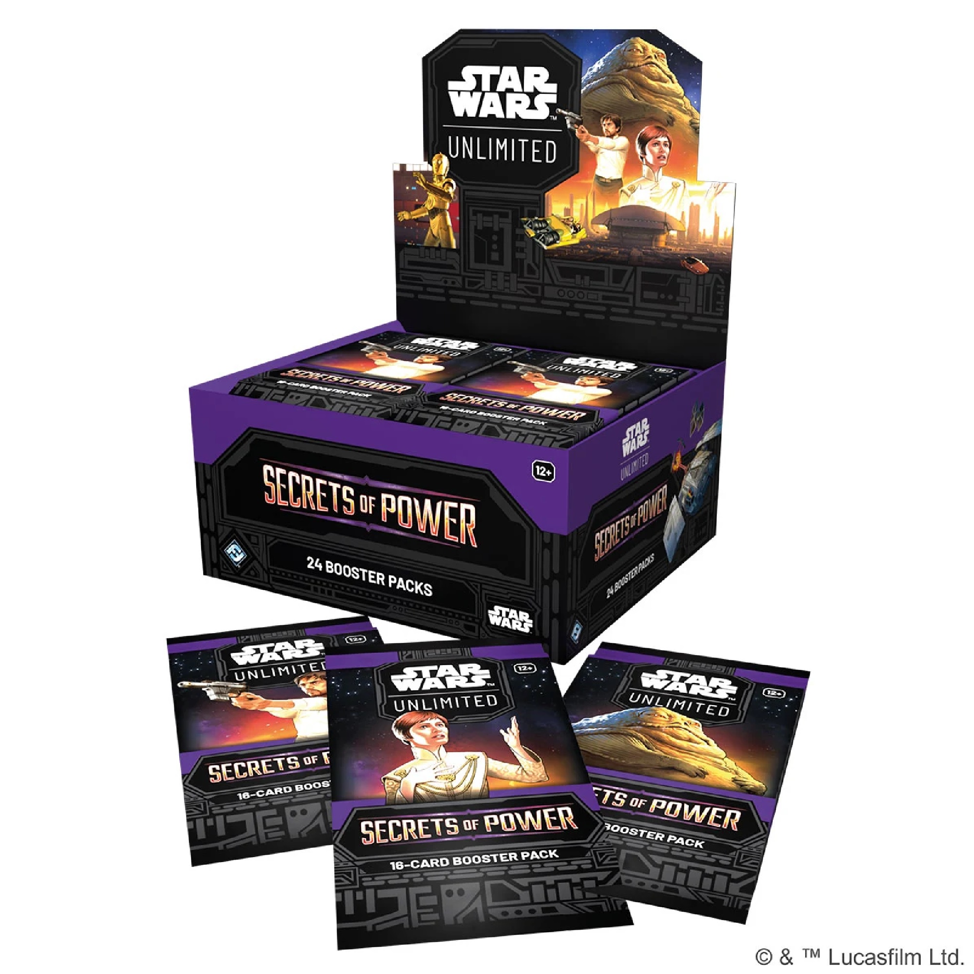 Star Wars Unlimited - Secrets of Power Display (Englisch)
