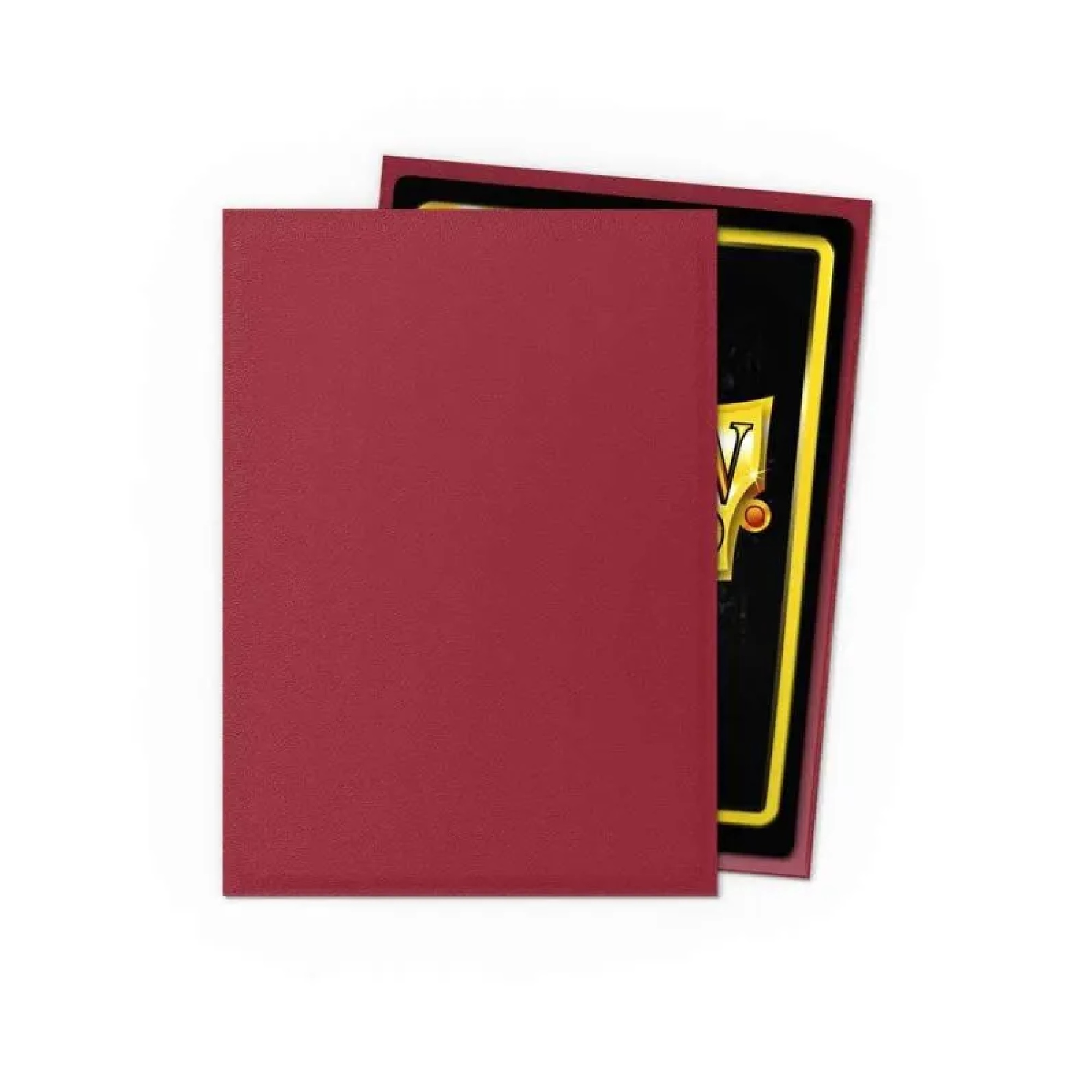 Dragonshield Card Sleeves - Standard Size Non-Glare - Blood Red (100)
