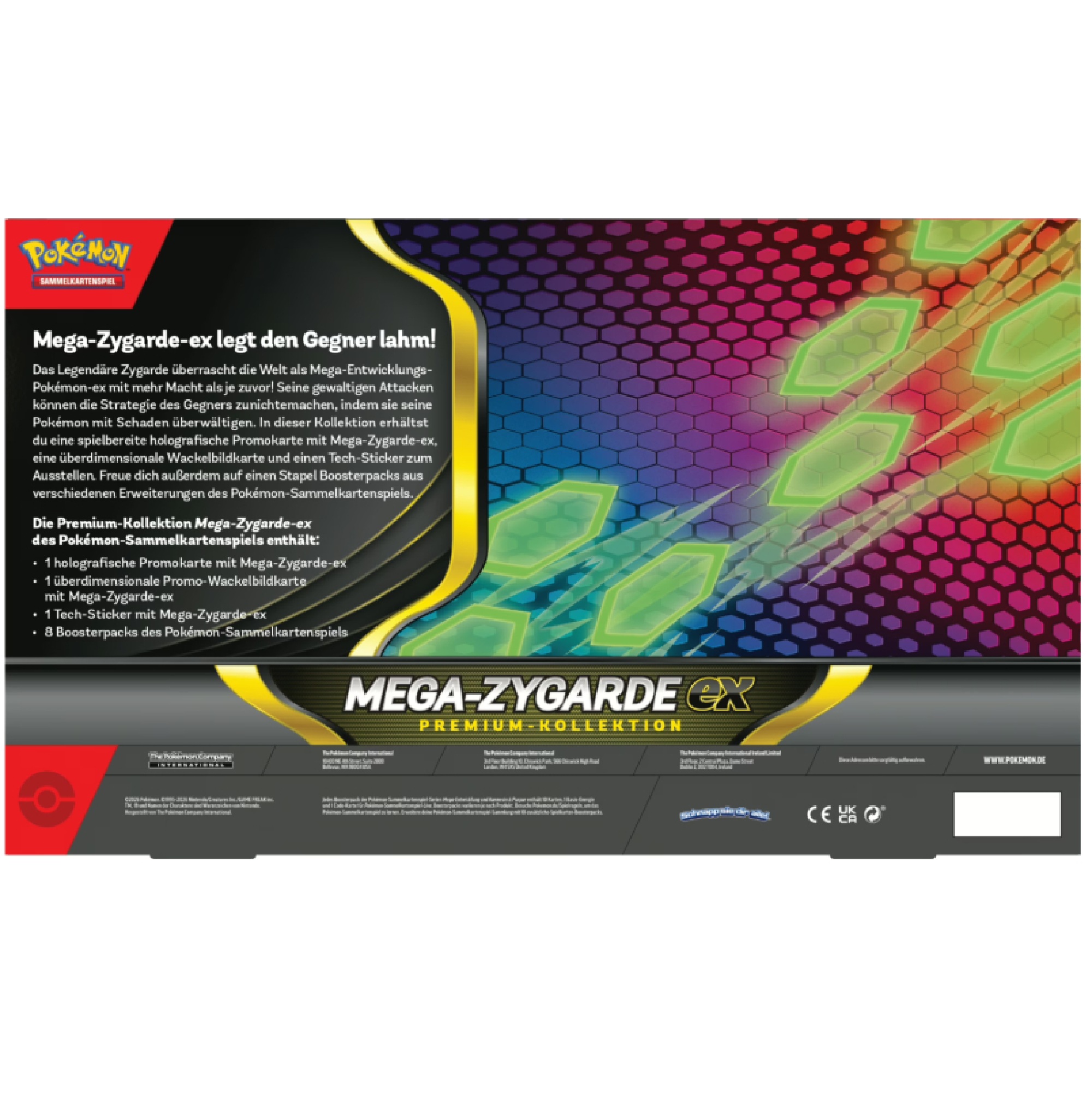 Pokemon Mega-Zygarde Premium-Kollektion ex (Deutsch)