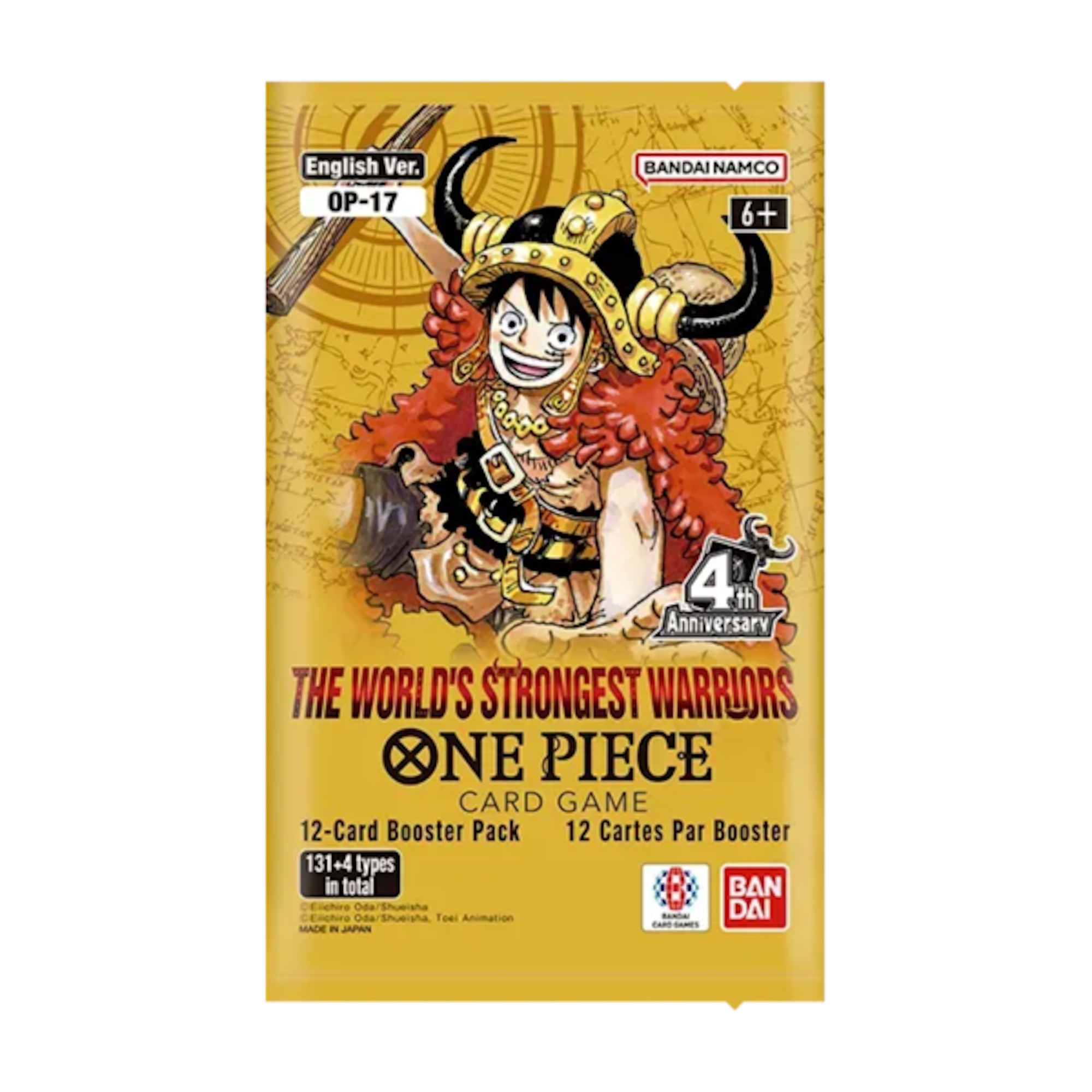 One Piece The World’s Strongest Warriors Display OP-17 (Englisch)