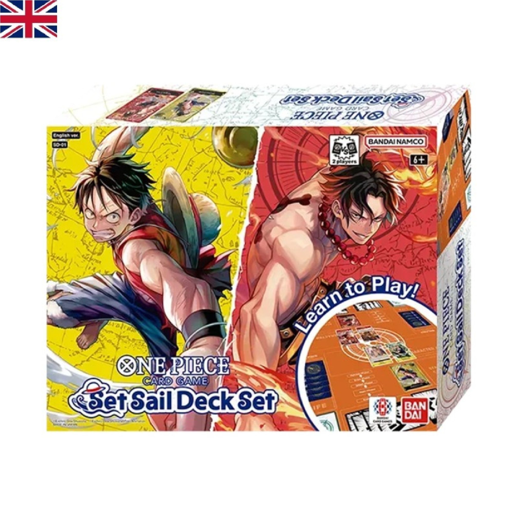 One Piece - SD-01 Set Sail Deck Set (Englisch)