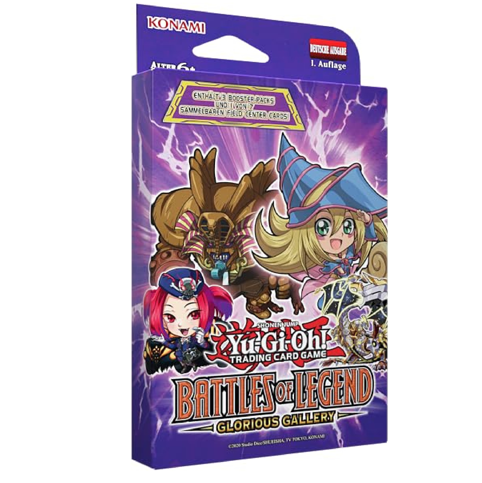Yu-Gi-Oh! Battles of Legend Glorious Gallery Tuck Box (Deutsch)