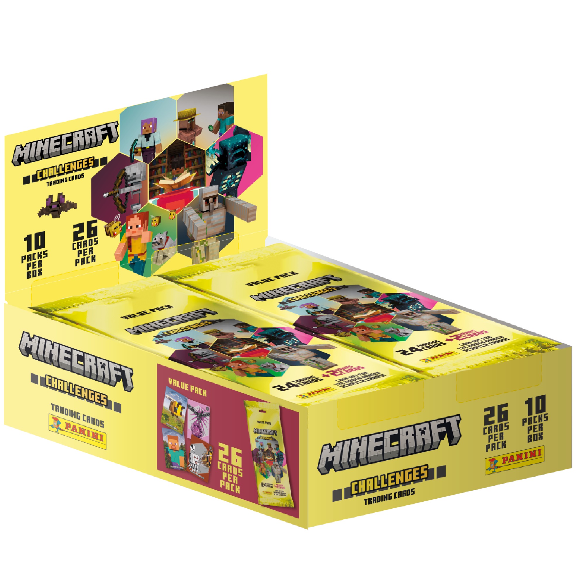 Panini - Minecraft Challenges Fat Pack Display