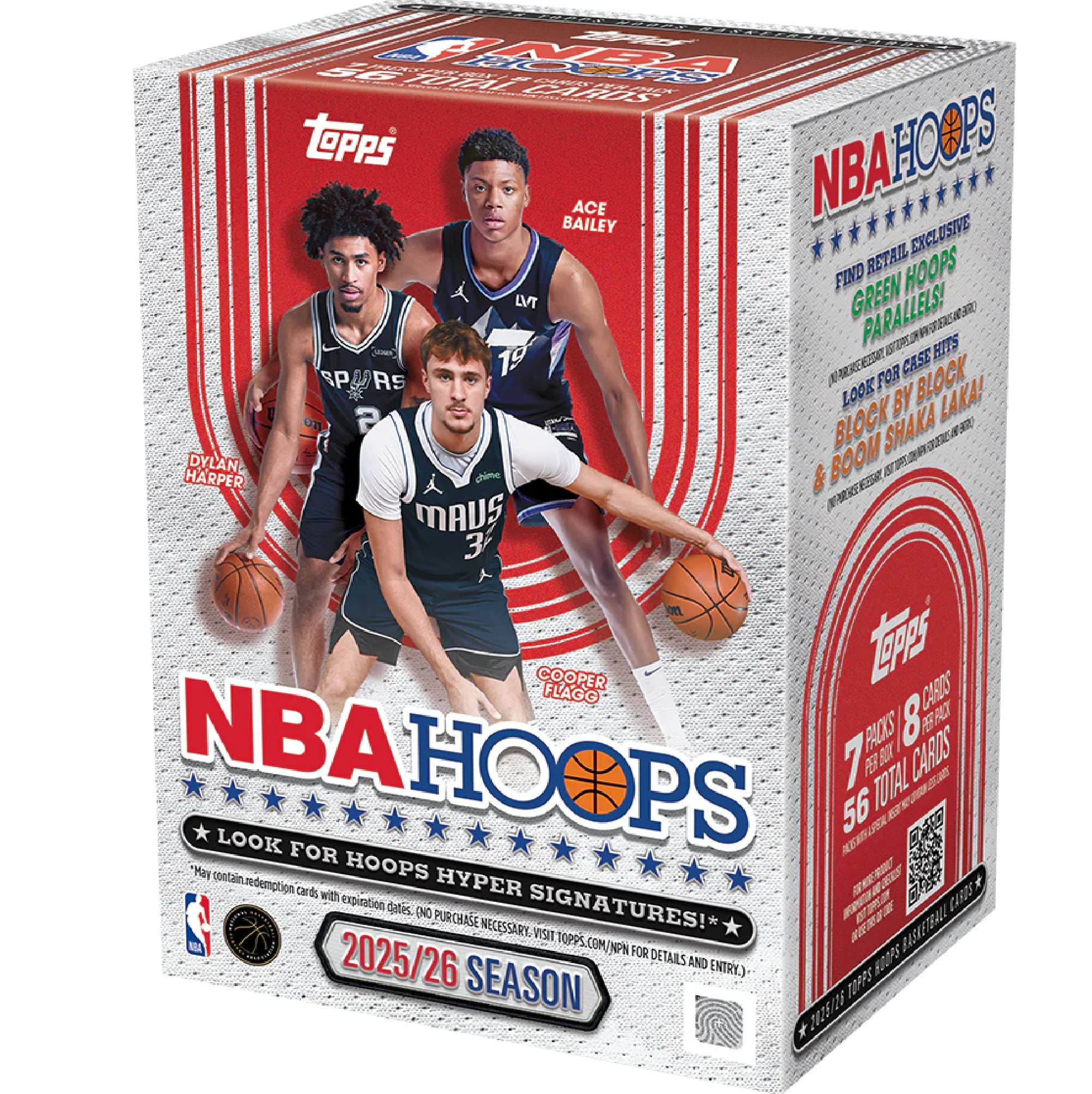 2025/26 Topps Hoops Basketball Value Box