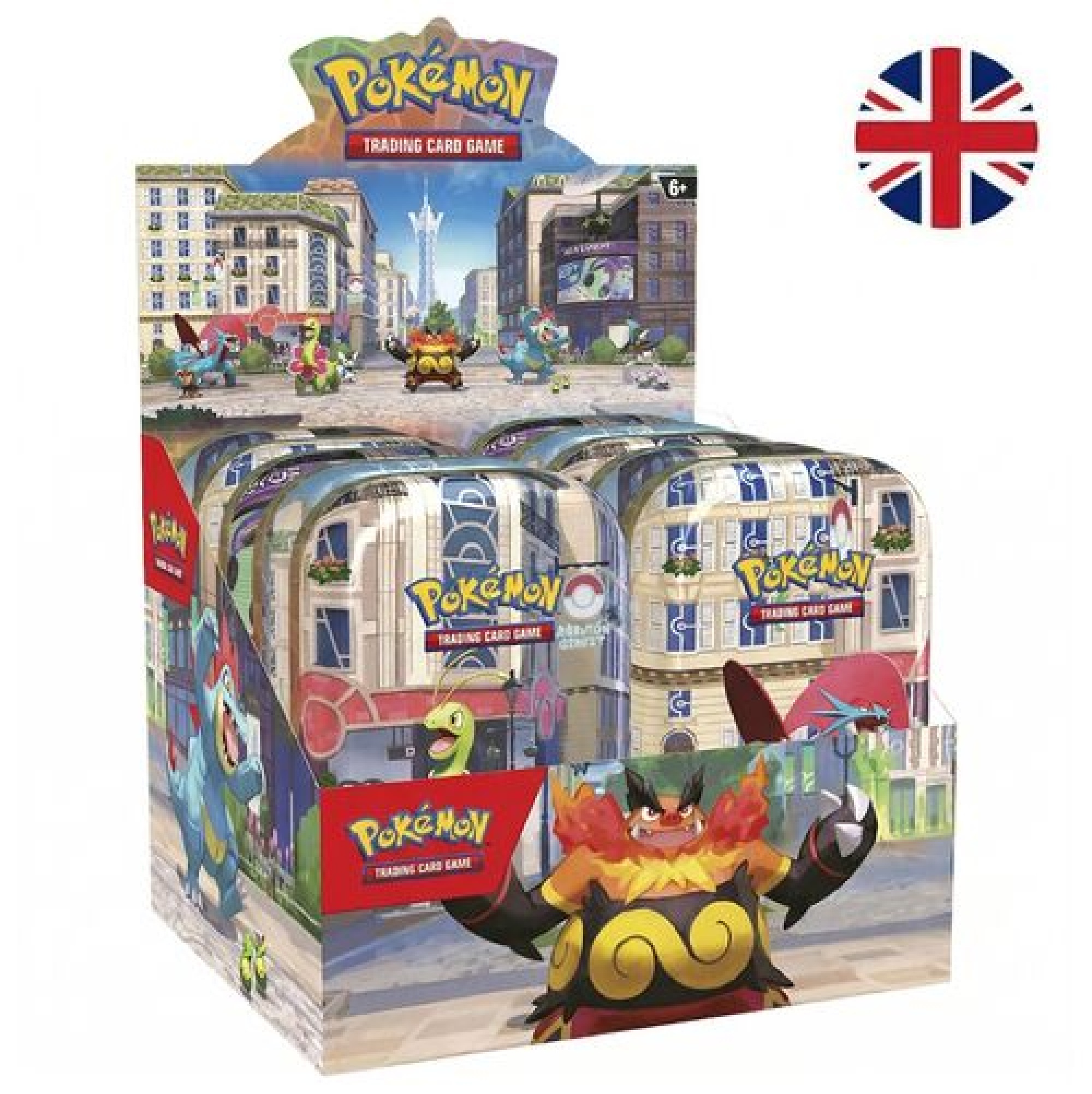 Pokemon - Summer - ex mini tin Display (Englisch)