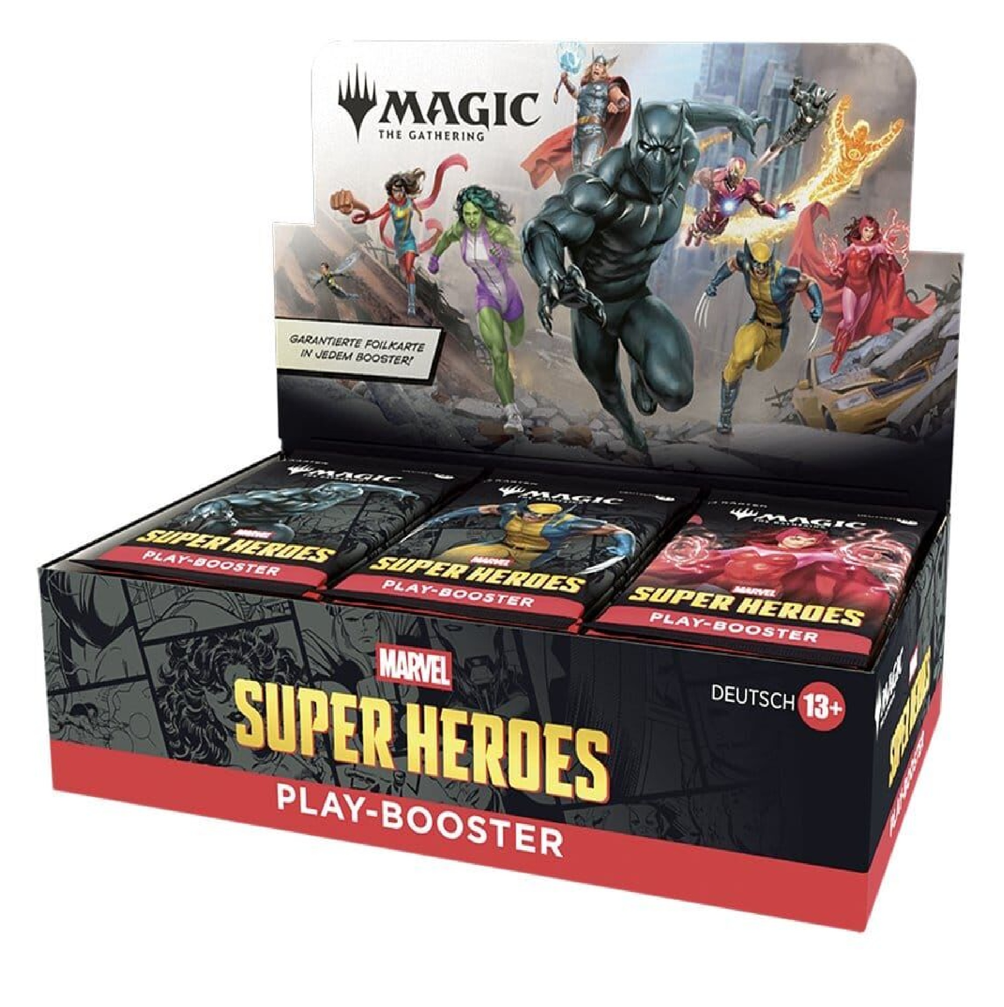 MTG - Marvel Super Heroes Play Booster Display (Deutsch)