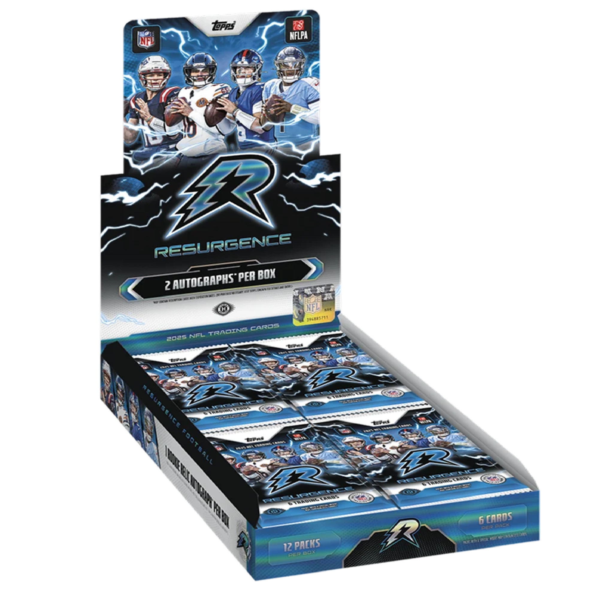 2025 Topps Resurgence Football - Hobby Box