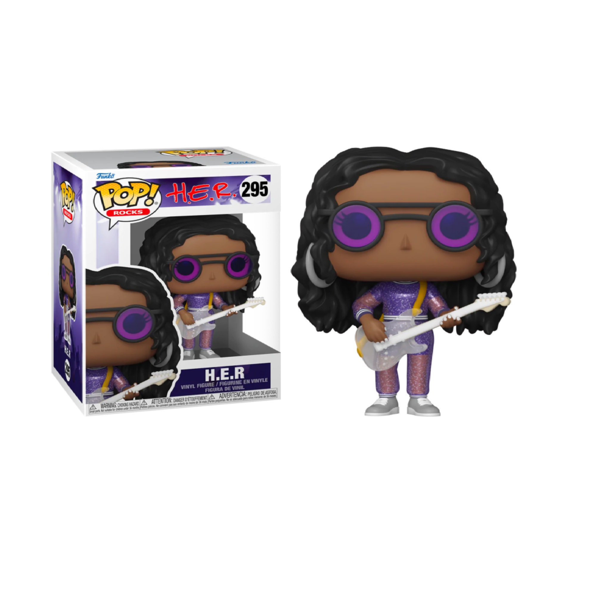 Funko Pop! - Rocks – H.E.R mit Gitarre (295)