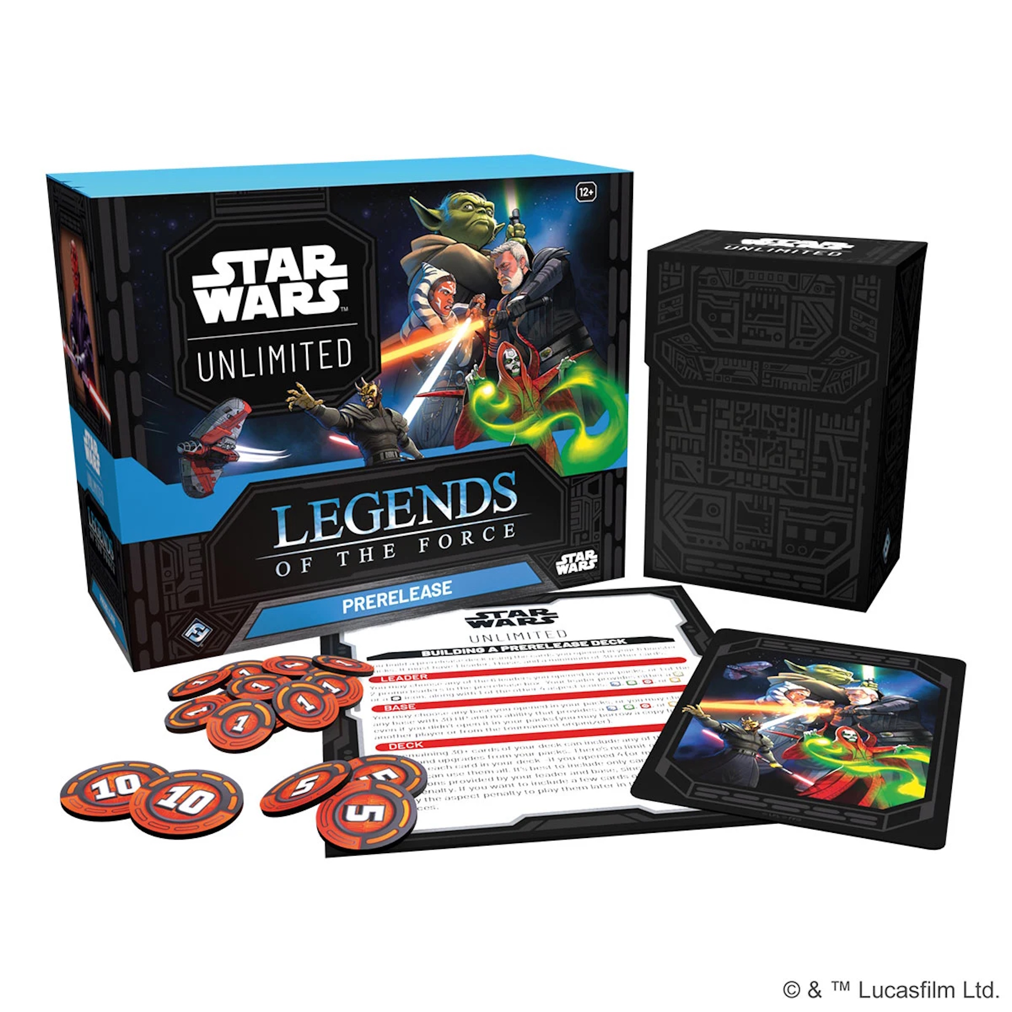 Star Wars Unlimited - Legenden der Macht - Prerelease-Box (Englisch)