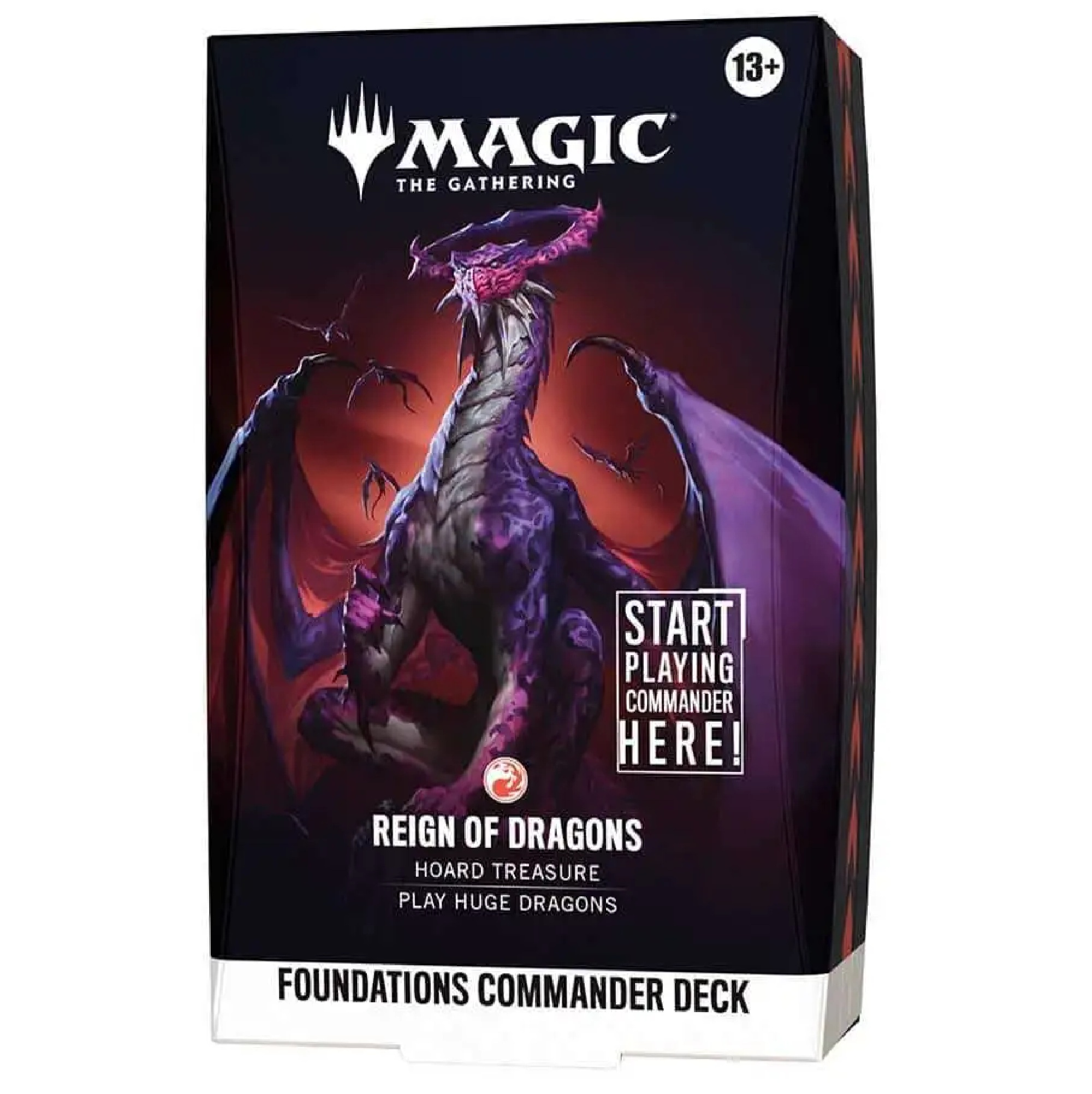 MTG - Foundations Starter Commander Deck Reign of Dragons (Englisch)