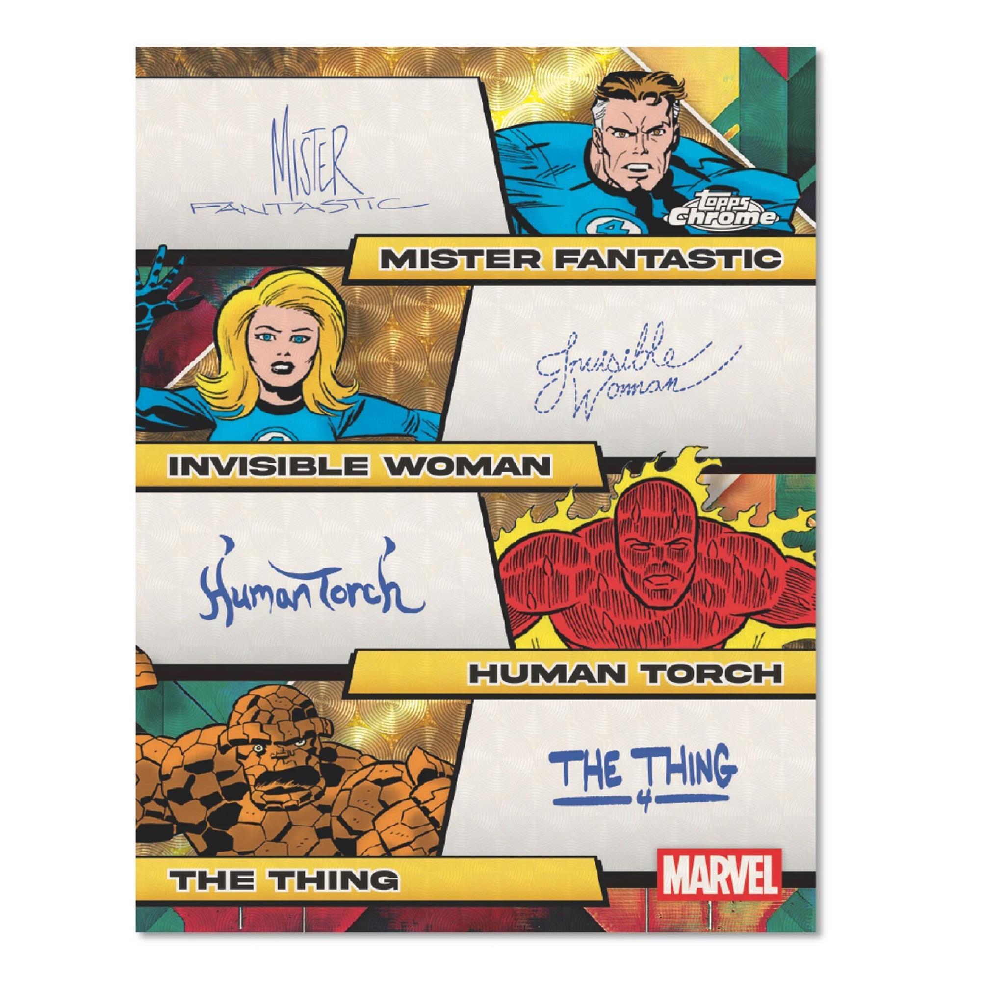 Topps 2025 Marvel Comics Chrome Hobby Box