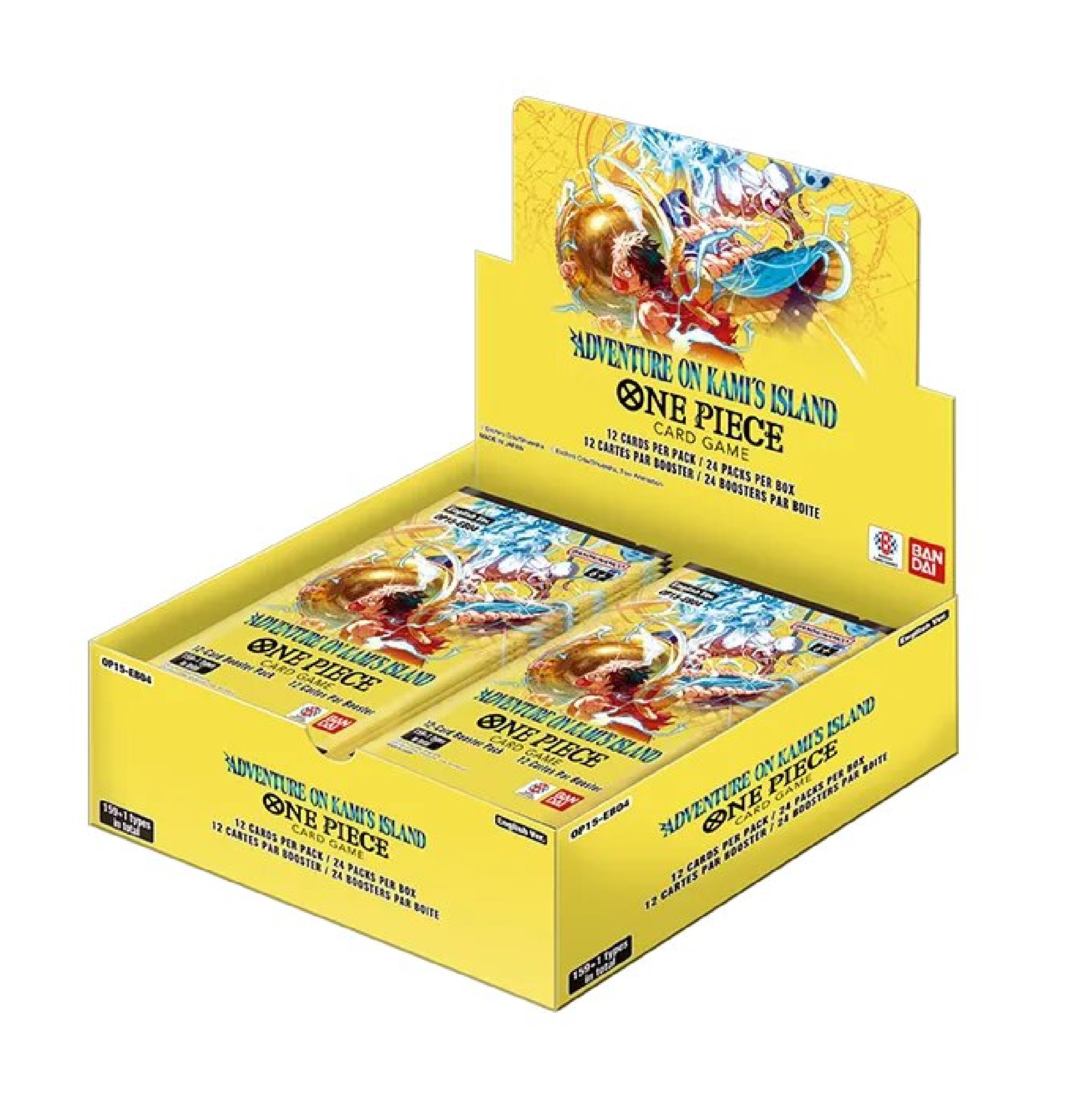 One Piece - OP15 Adventure on Kami’s Island Display (Englisch)