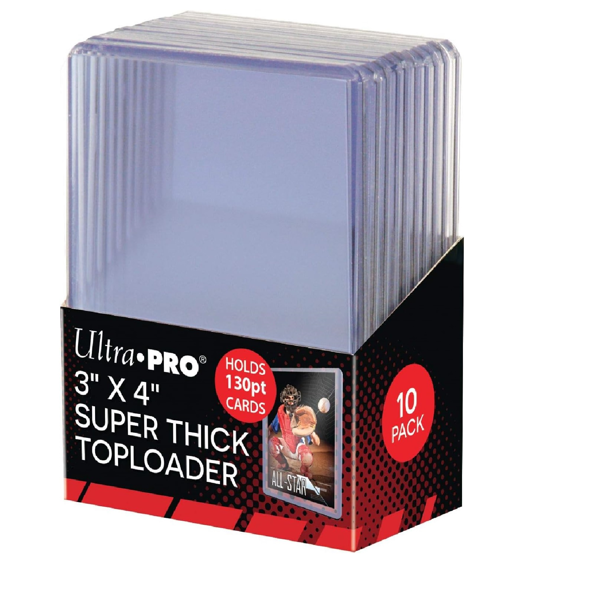 Ultra Pro Super Thick 130 PT Toploader - 10er pack