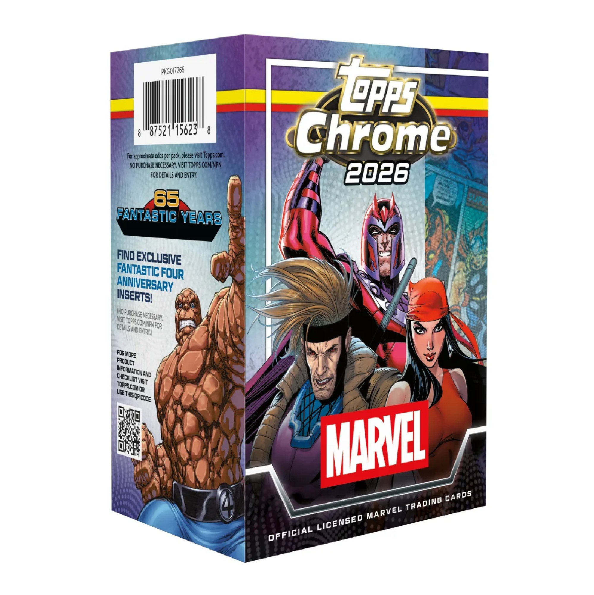 Topps Chrome Marvel Comics - Value Box 2026