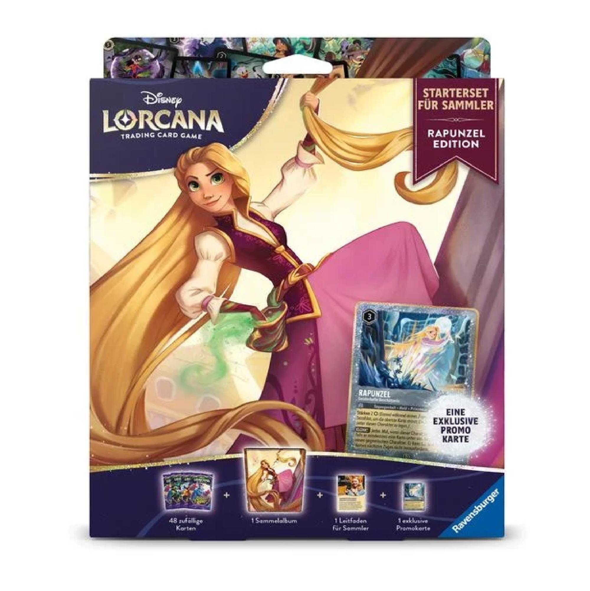Disney Lorcana - Die Stadt Hyperia Starterset Rapunzel (Deutsch)