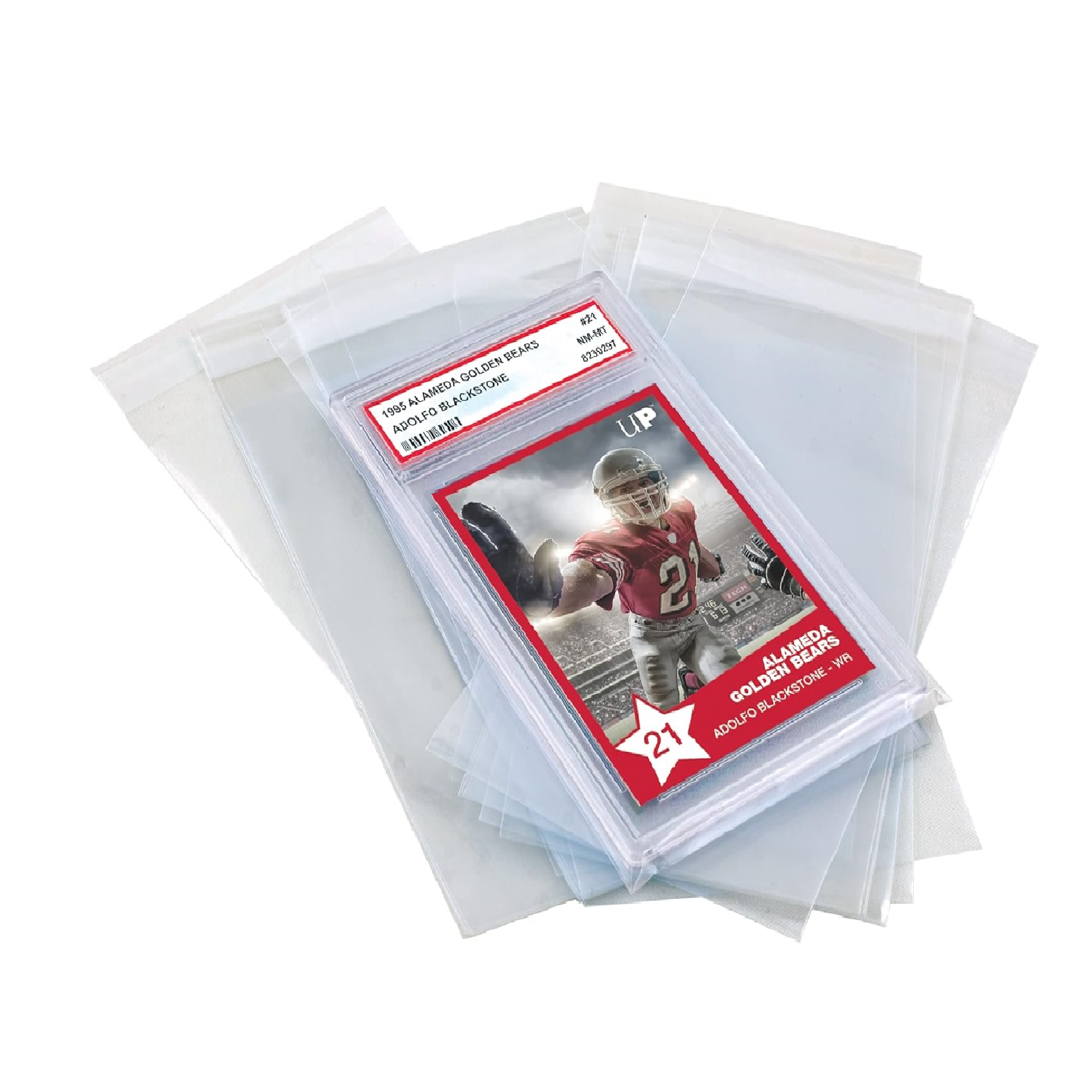 Ultra Pro PSA Graded Card Slab Reseable Sleeves - 100 Stk