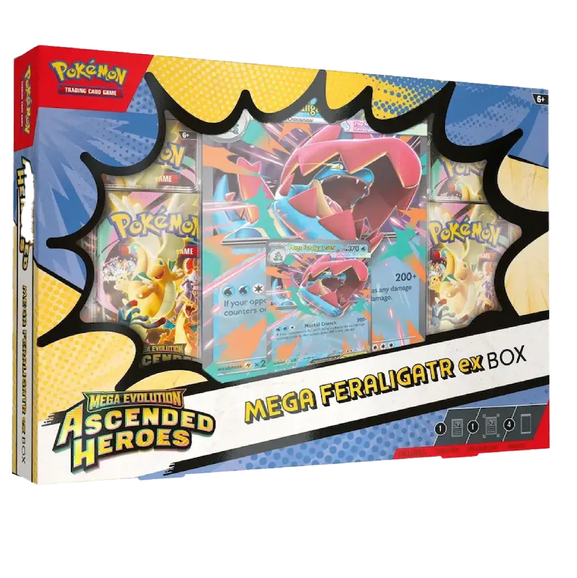 Pokemon Mega Evolution - Ascended Heroes ex Box (1 von 3) (Englisch)