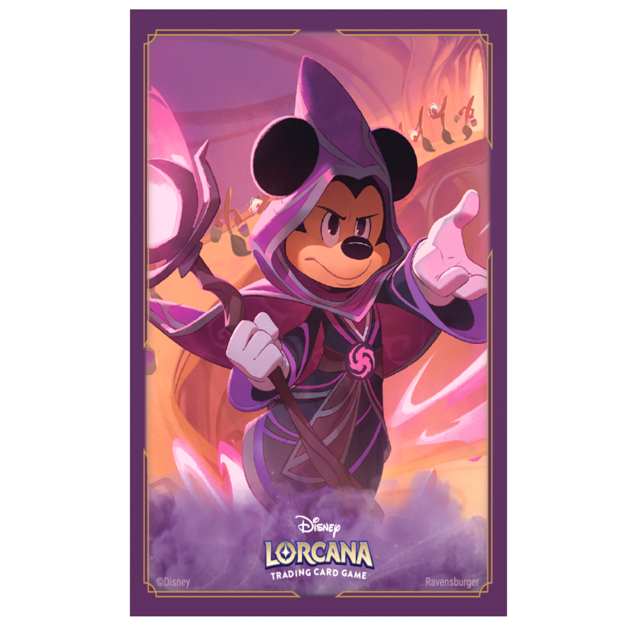 Disney Lorcana Sleeves - Mickey - Eigenwilliger Zauberer