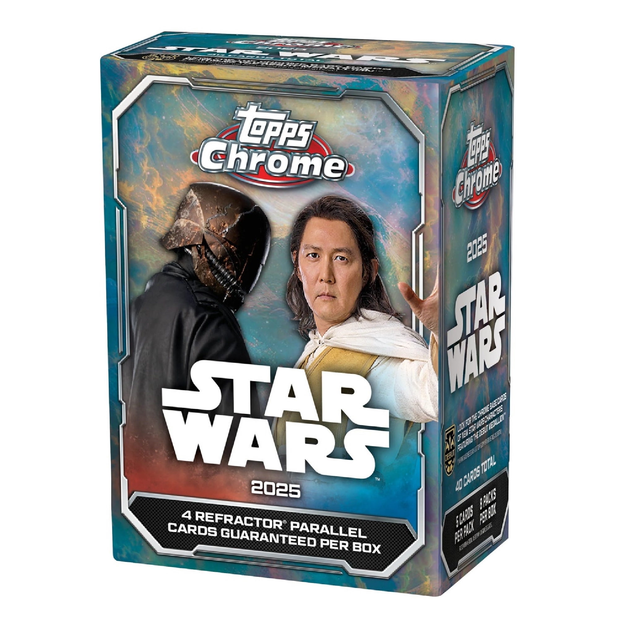 Topps Chrome Star Wars Value Box 2025 (Englisch)