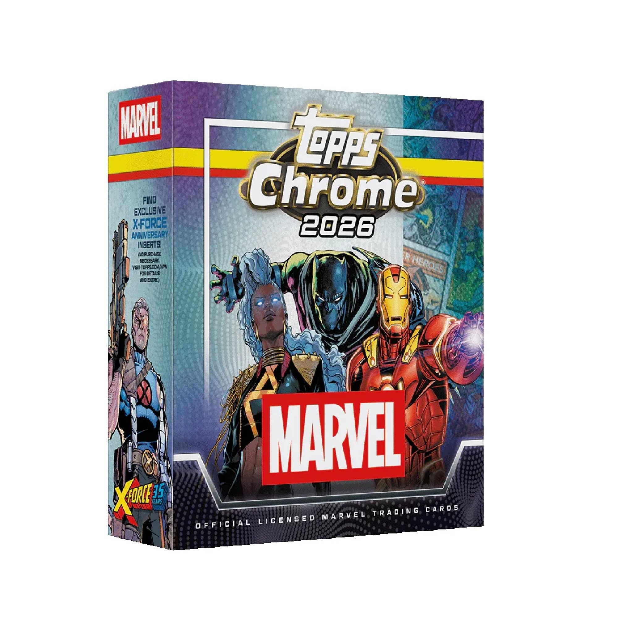 Topps Chrome Marvel Comics - Mega Box 2026