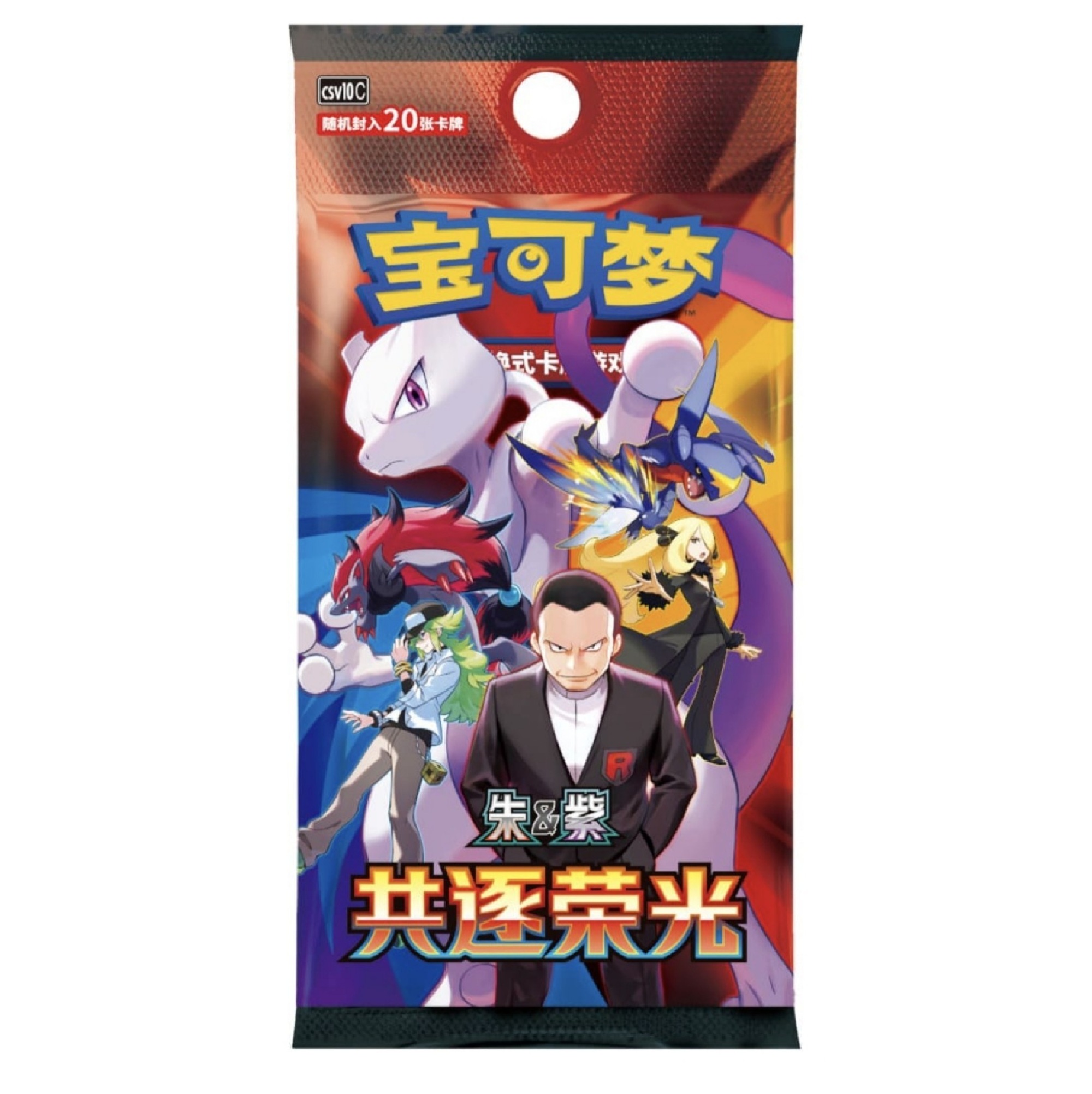 Pokemon Chasing Glory Together Jumbo Display CSV10