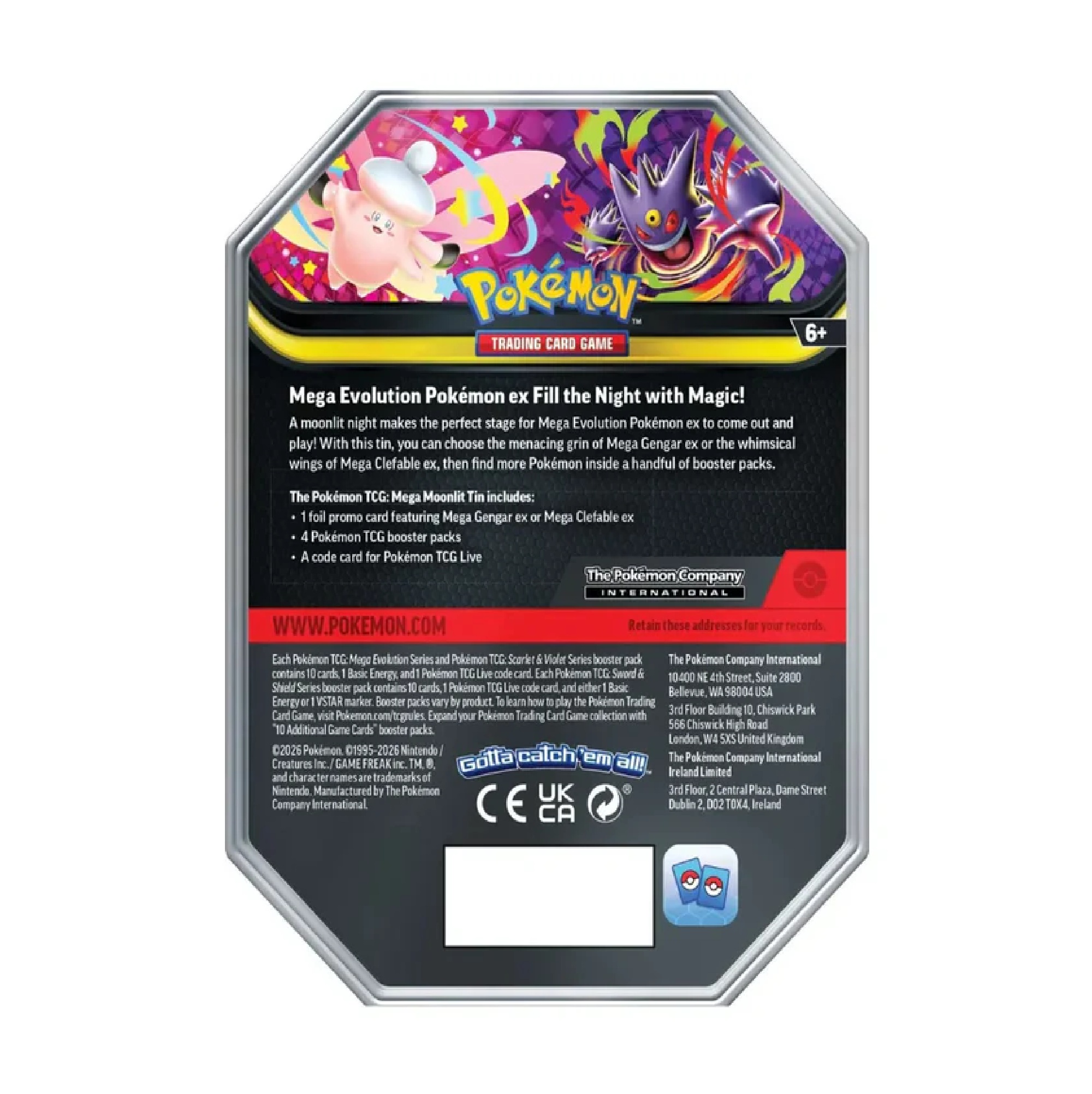 Pokemon - Mega Mondschein Tin #129 (Deutsch)