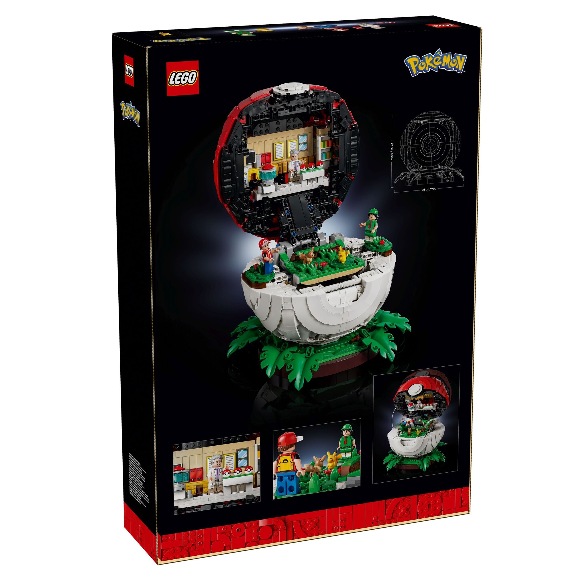 LEGO Pokemon 72154 Pokéball mit Beeindruckenden Trainermomenten