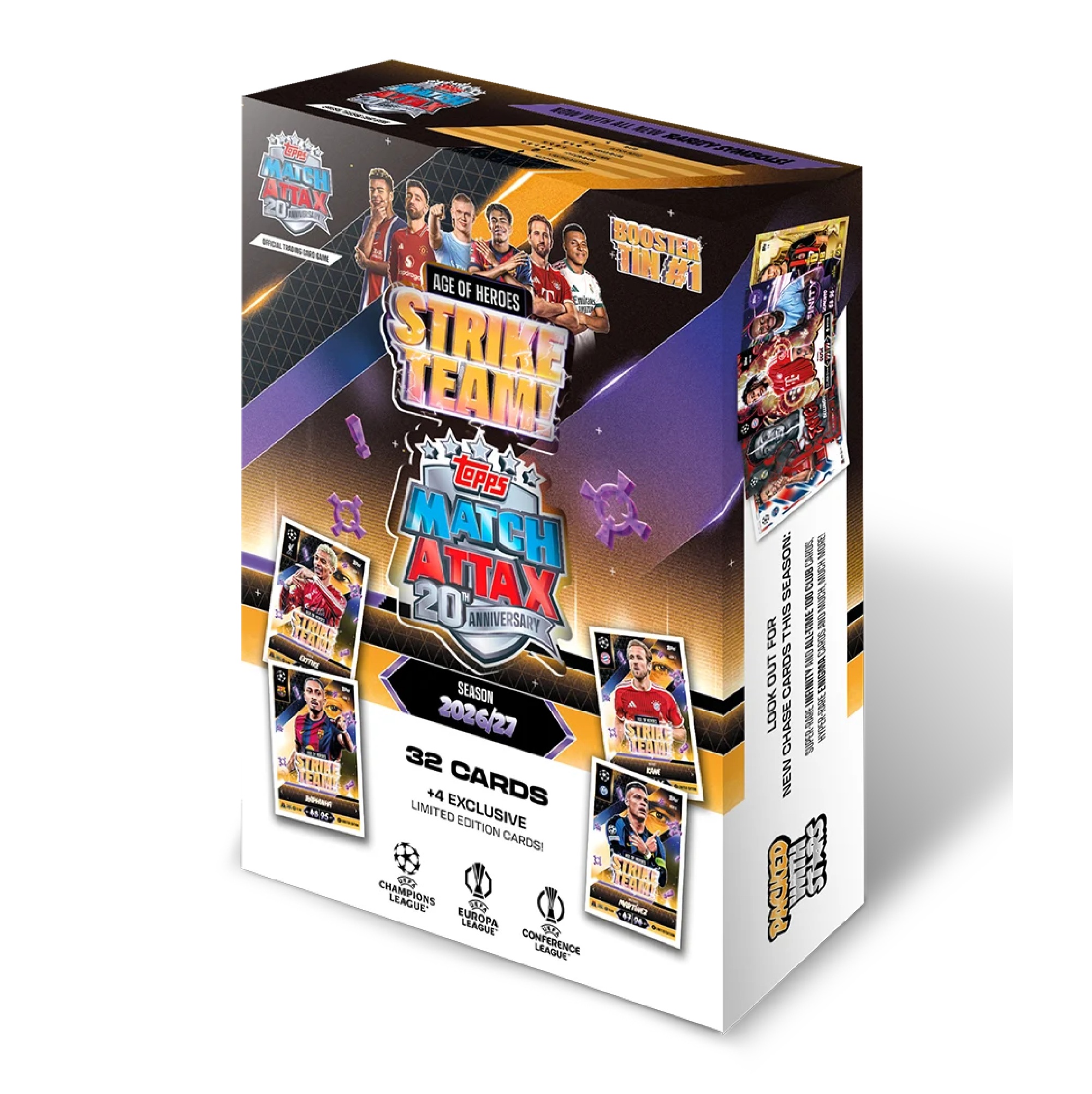 Topps - Match Attax - UCC 26/27 Mini Tin Age of Heroes Sortiert