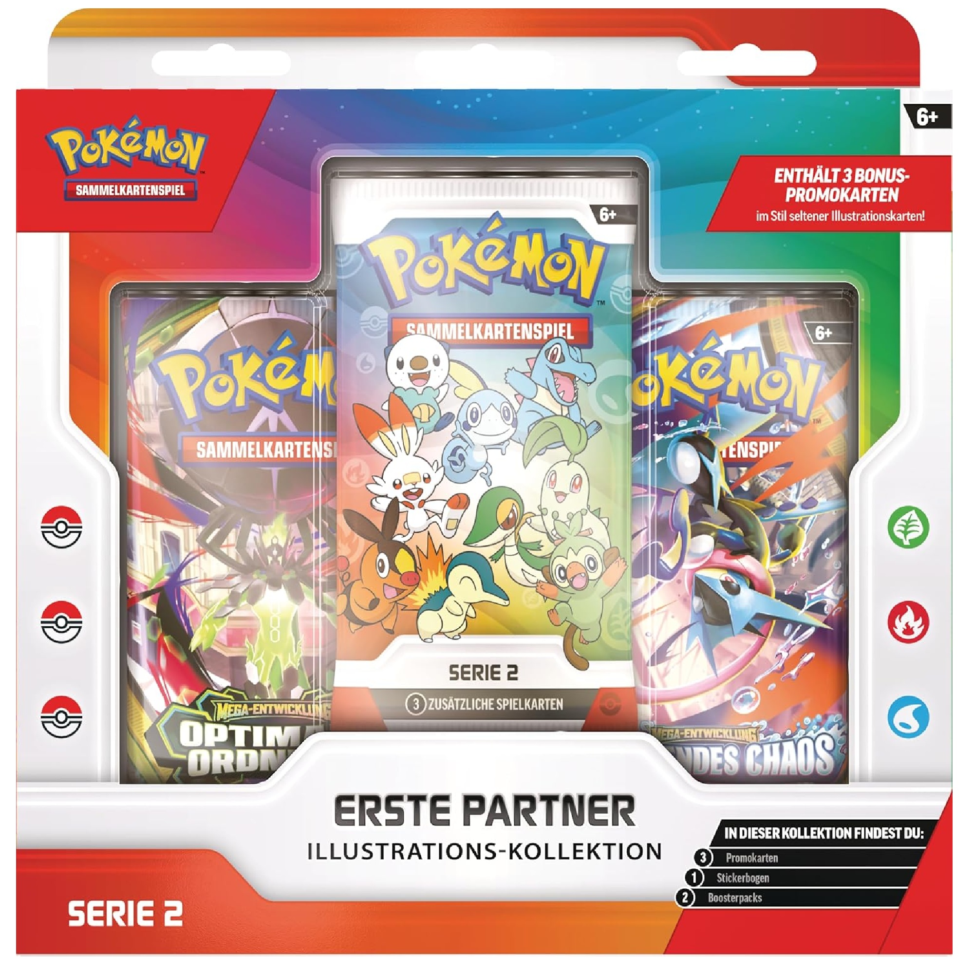 Pokemon Erste-Partner-Kollektion Serie 2