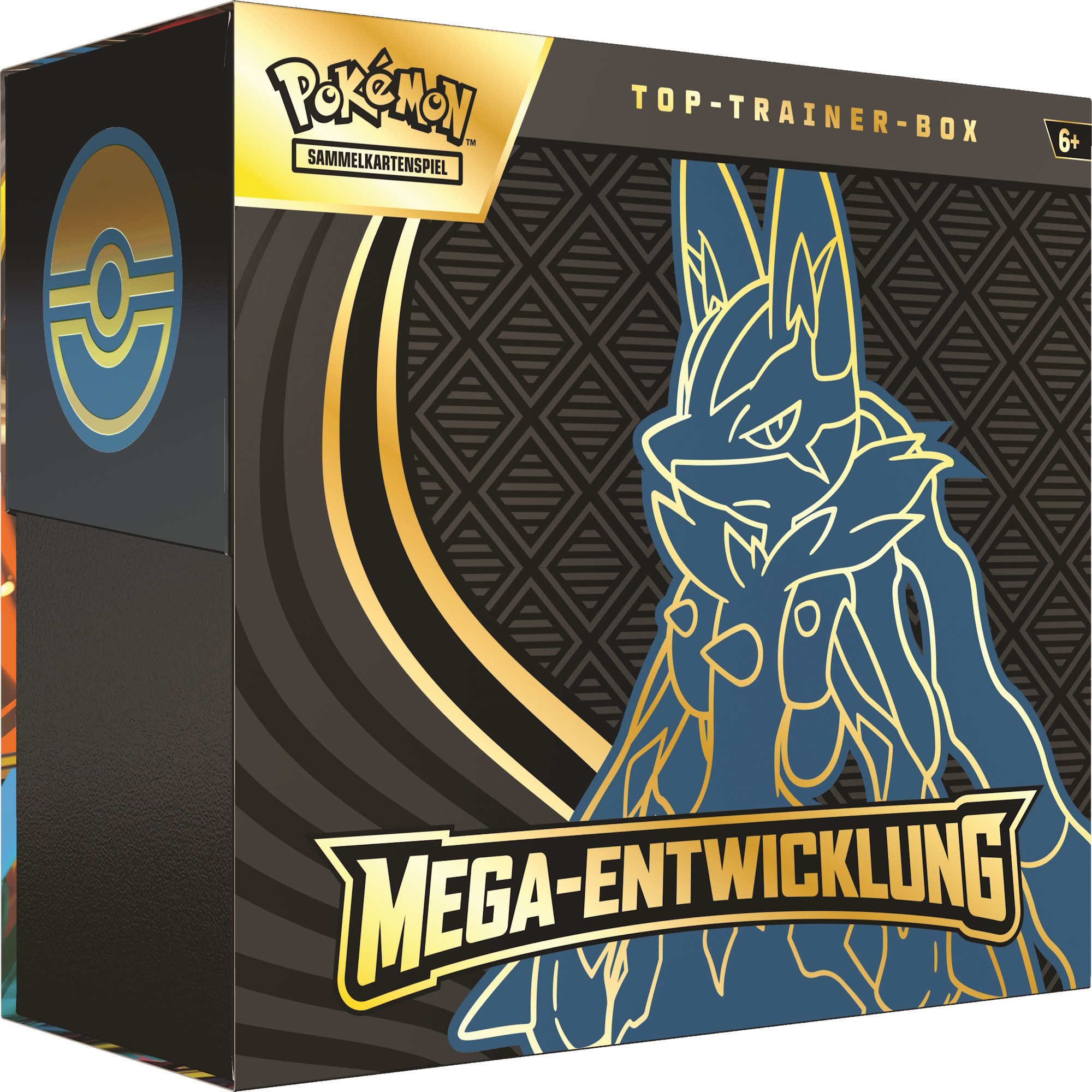 Pokemon Mega-Entwicklung ME01 Top Trainer Box Mega Lucario (Deutsch)
