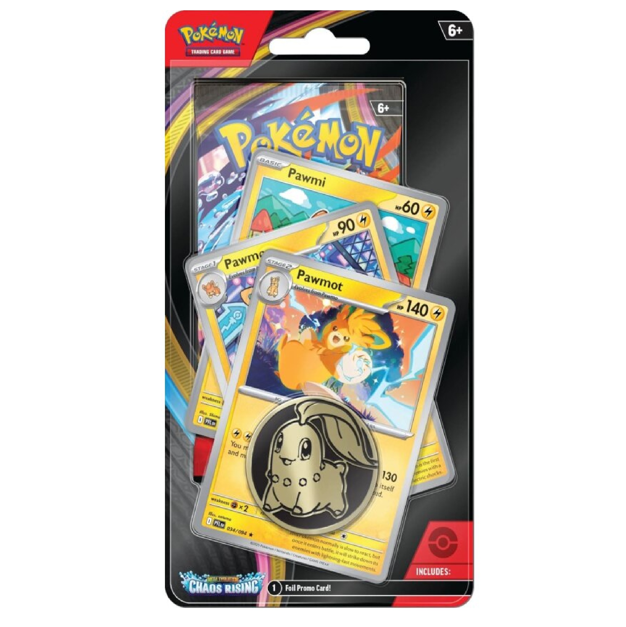 Pokemon ME4 Chaos Rising Premium Checklane Blister