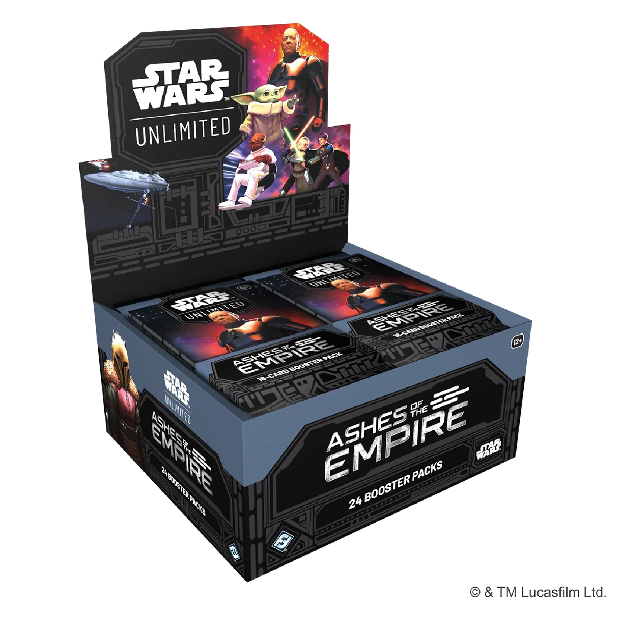 Star Wars Unlimited Ashes of the Empire Booster Display (Englisch)