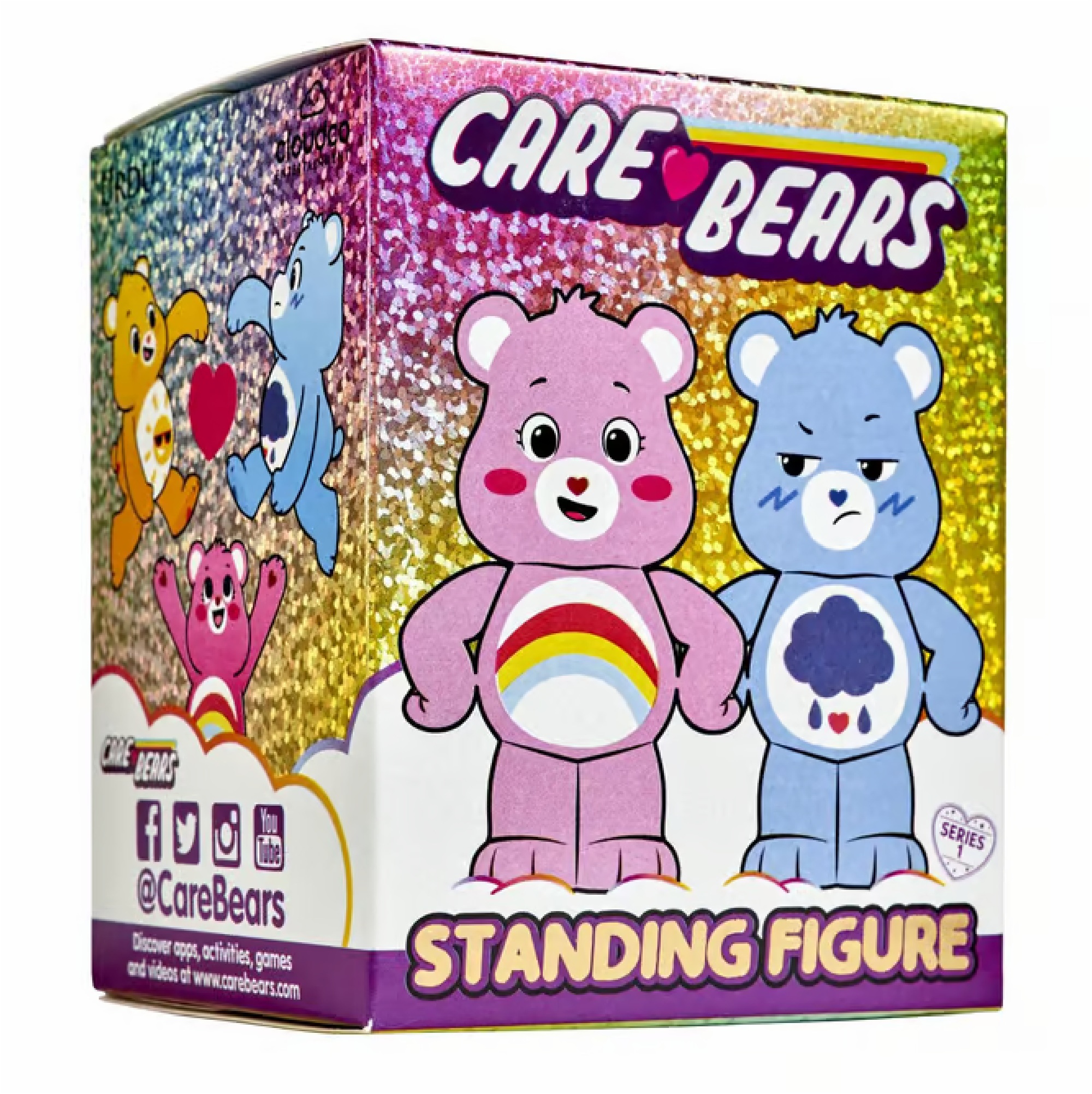 Die Glücksbärchis Figuren beflockt Unlock the Magic 8 cm Blind Box
