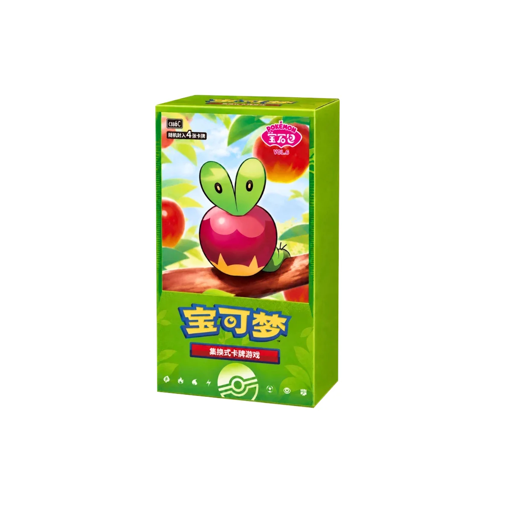 Pokemon Gem Pack Vol.6 Display (CBB6C) Chinesisch