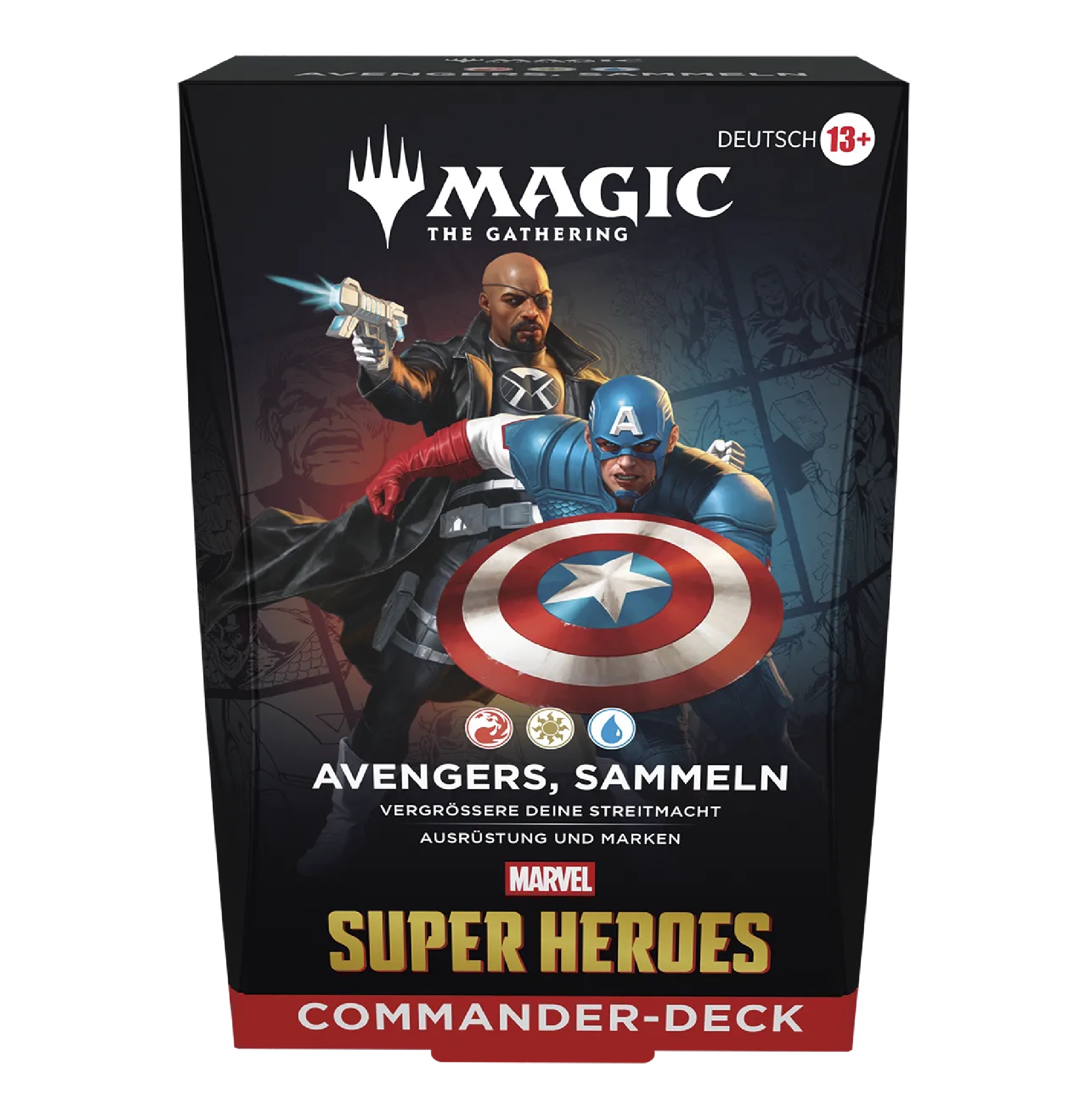 Marvel Super Heroes - Commander-Deck Sortiert