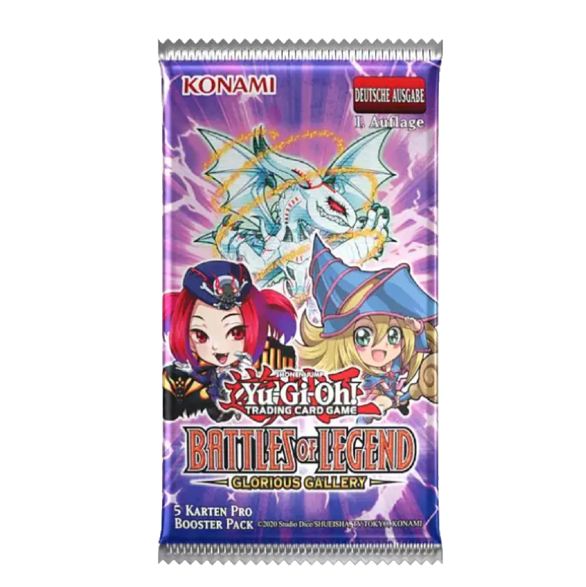 Yu-Gi-Oh! Battles of Legend Glorious Gallery Booster (Deutsch)