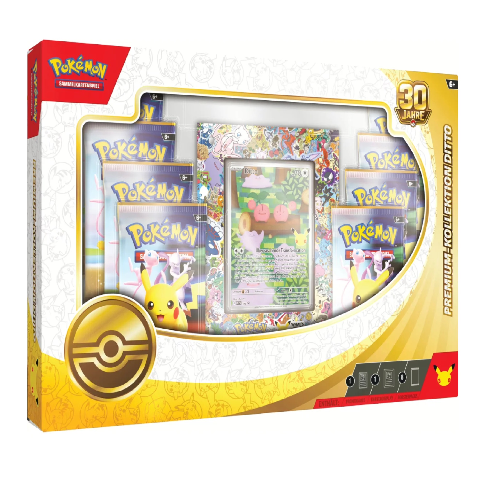 Pokemon 30 Jahre Ditto Premium-Kollektion (Deutsch)