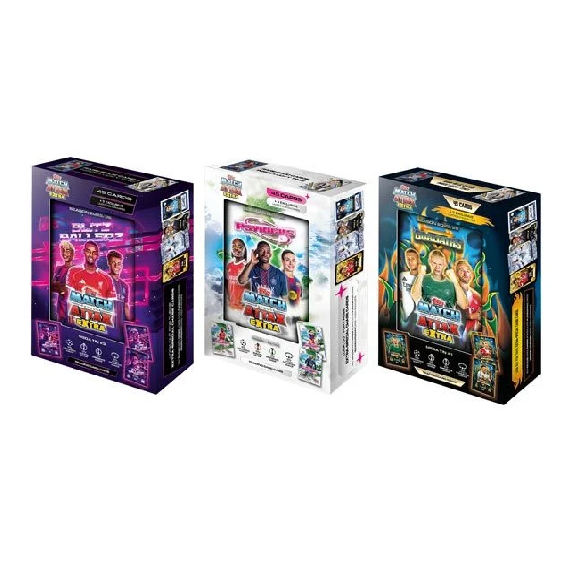 Topps - Match Attax Champions League 2025/26 EXTRA Trading Cards - 1 Mega Tin (zufällige Auswahl)