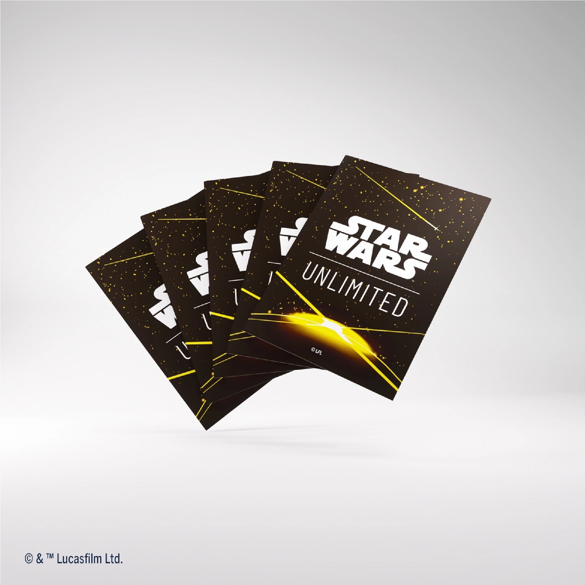 Star Wars: Unlimited Art Sleeves - Card Back Yellow