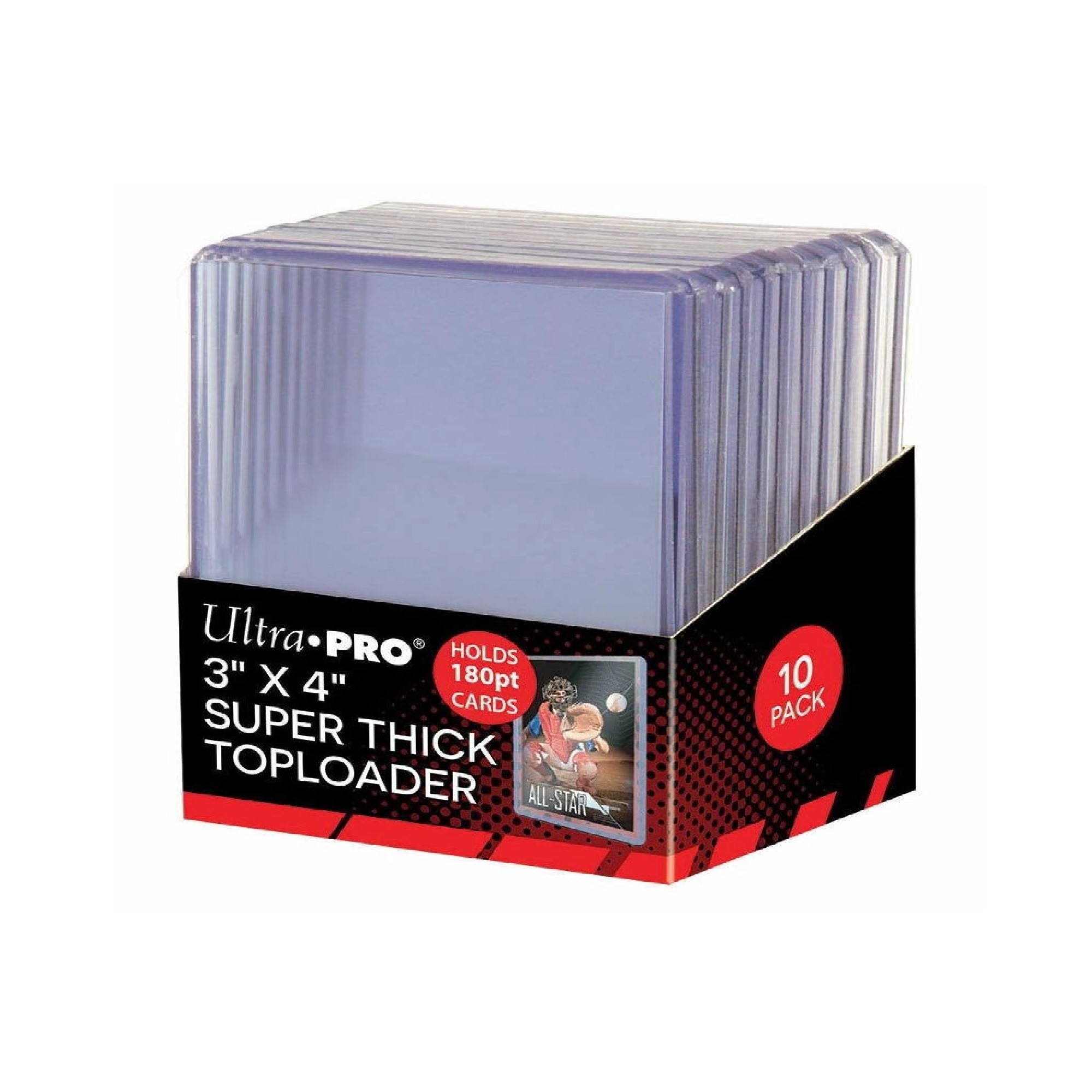 Ultra Pro Toploader 180pt (10er Pack)