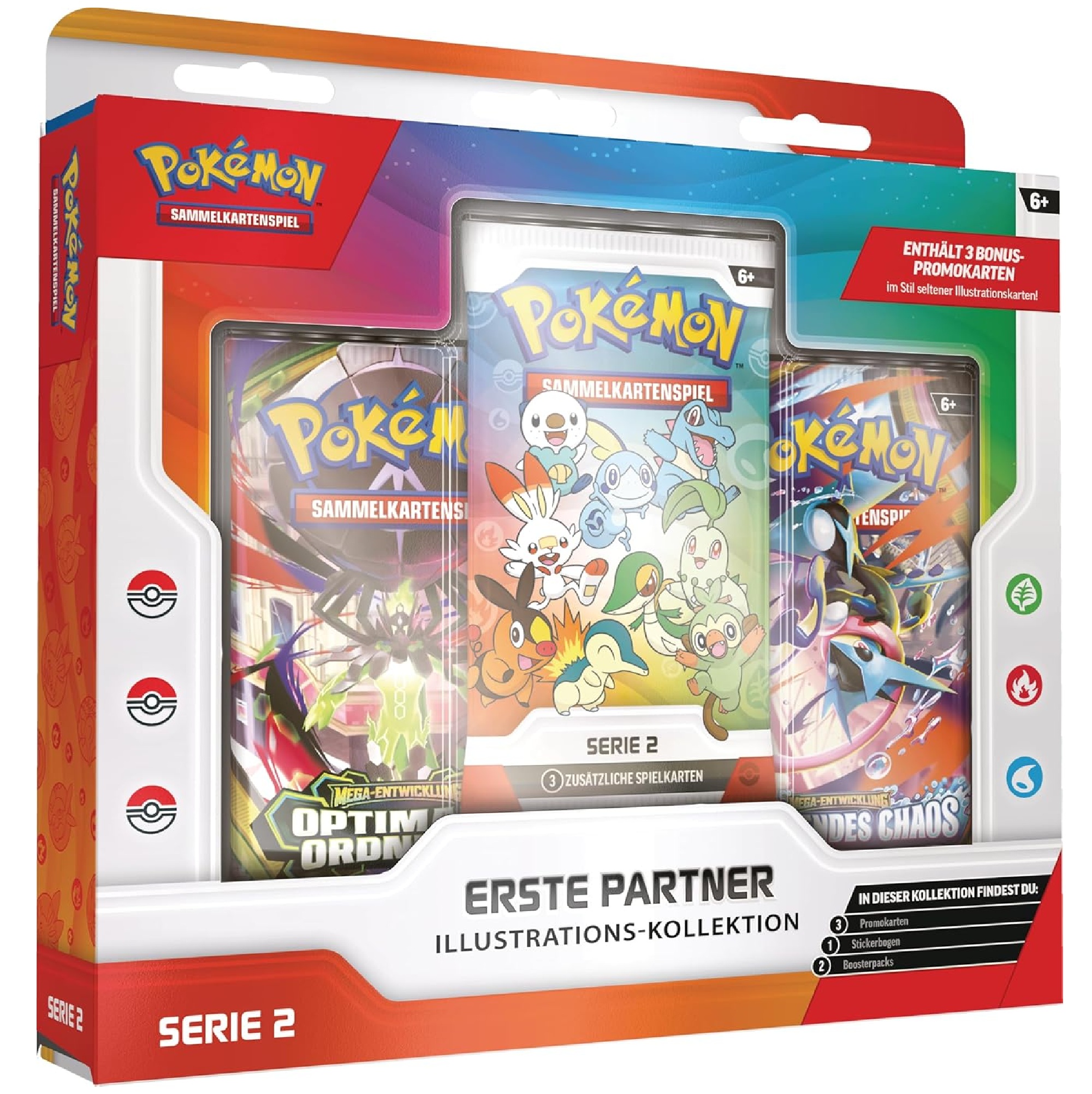Pokemon Erste-Partner-Kollektion Serie 2