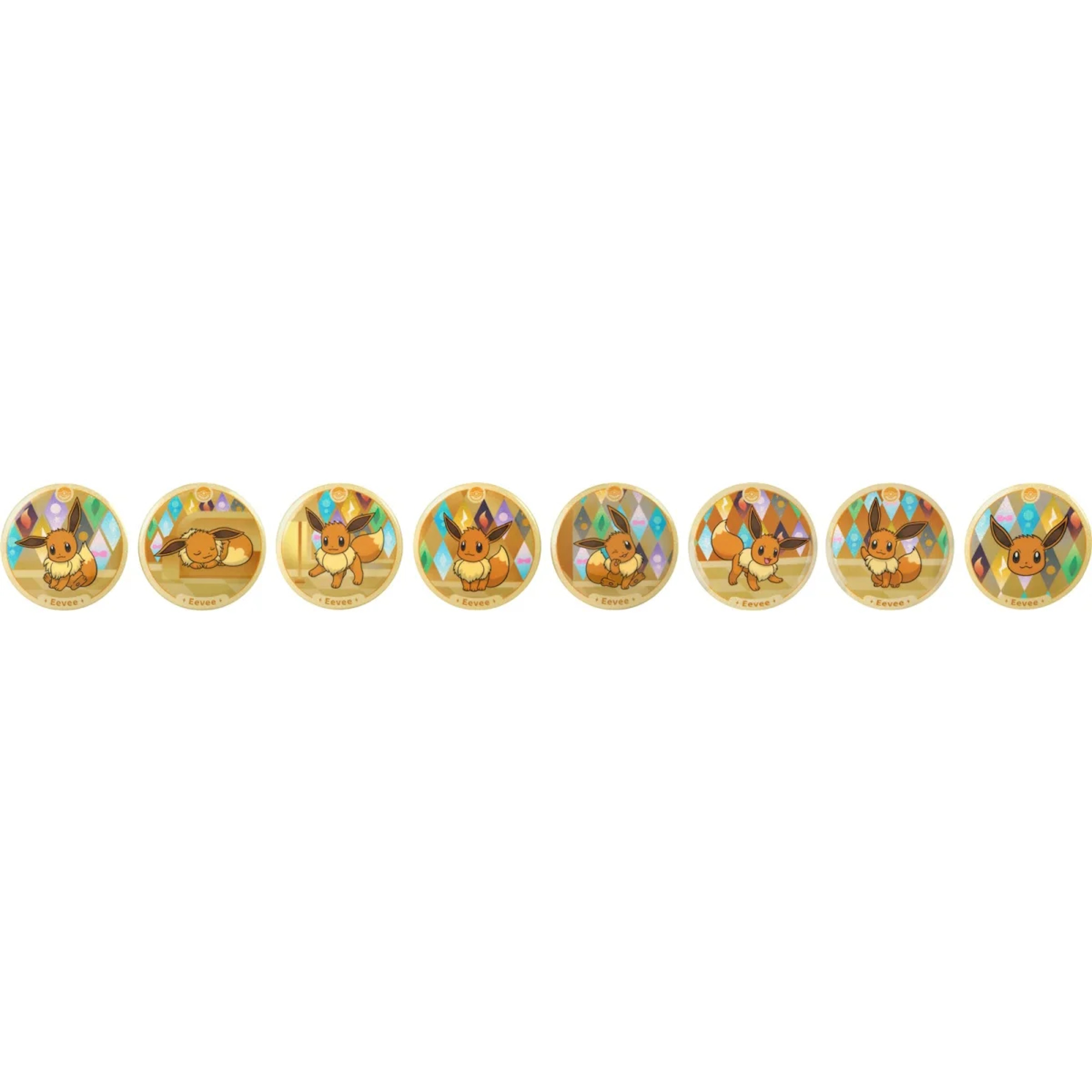Pokemon Terastal Gathering Badge Set CSV9.5 Chinesisch