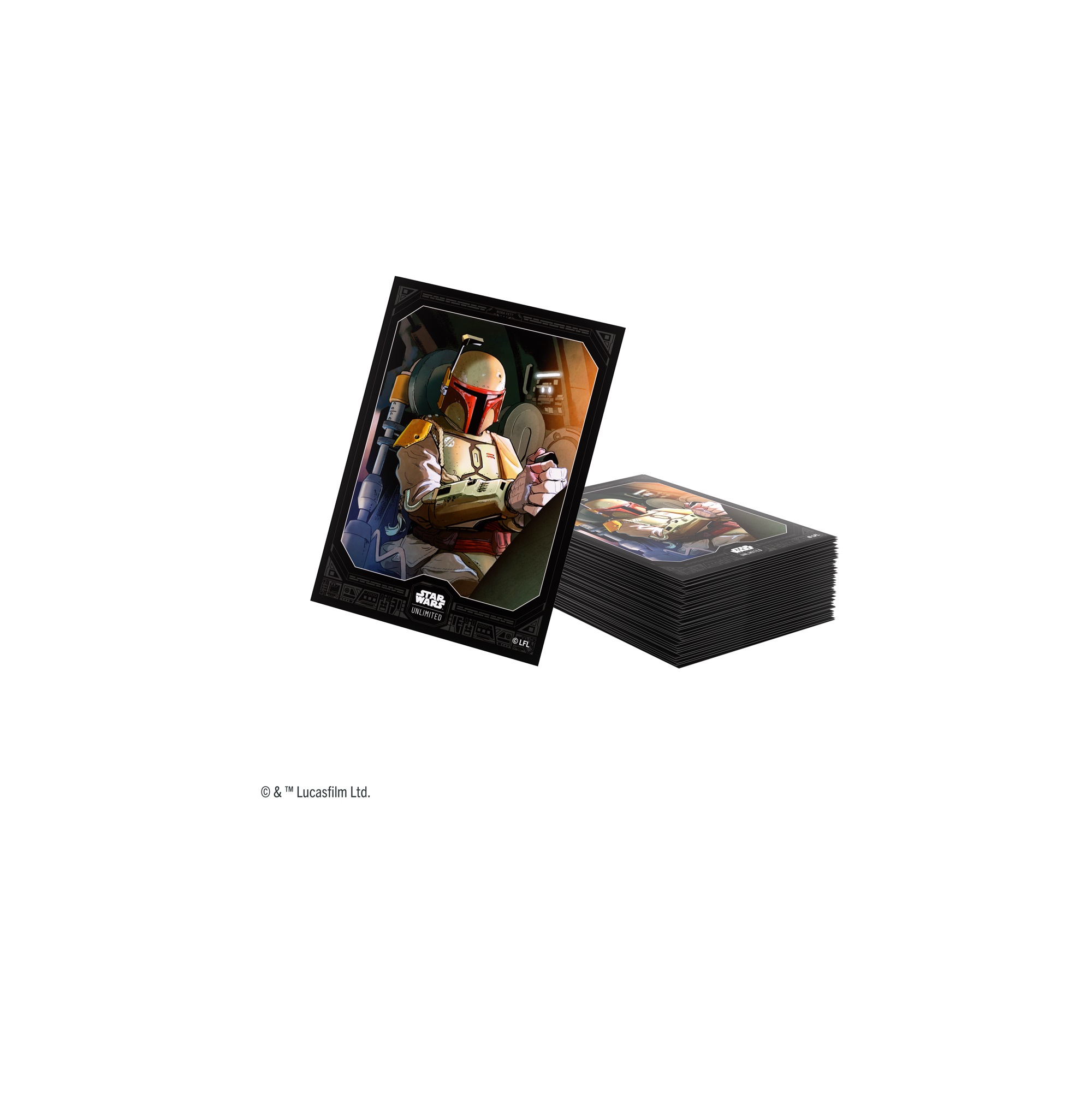 Star Wars Unlimited Art Sleeves - Boba Fett
