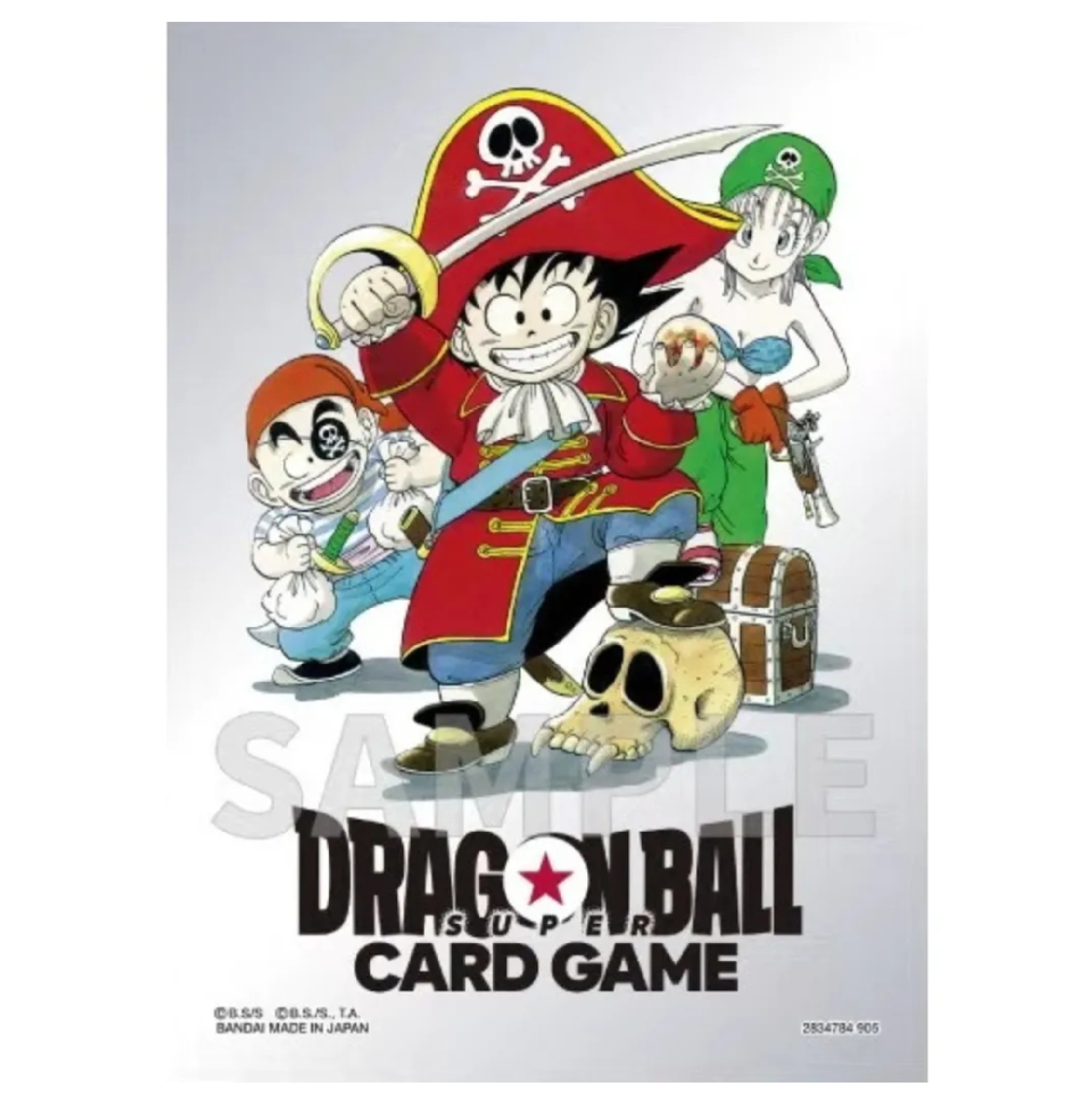 Dragon Ball Super - Official Card Sleeve - Son Goku & Krillin & Bulma