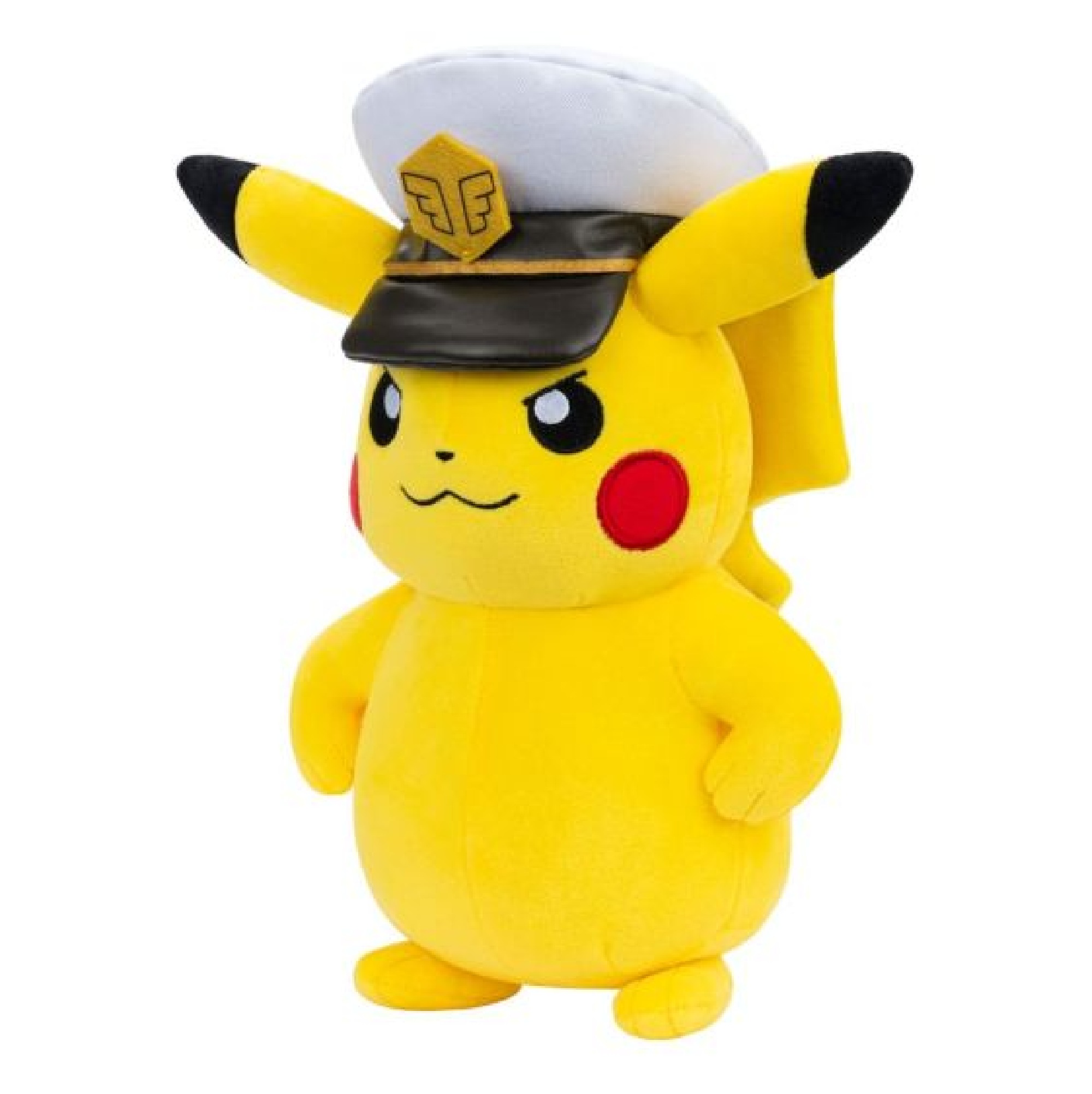 Pokemon Captain Pikachu ca 20cm Plüsch