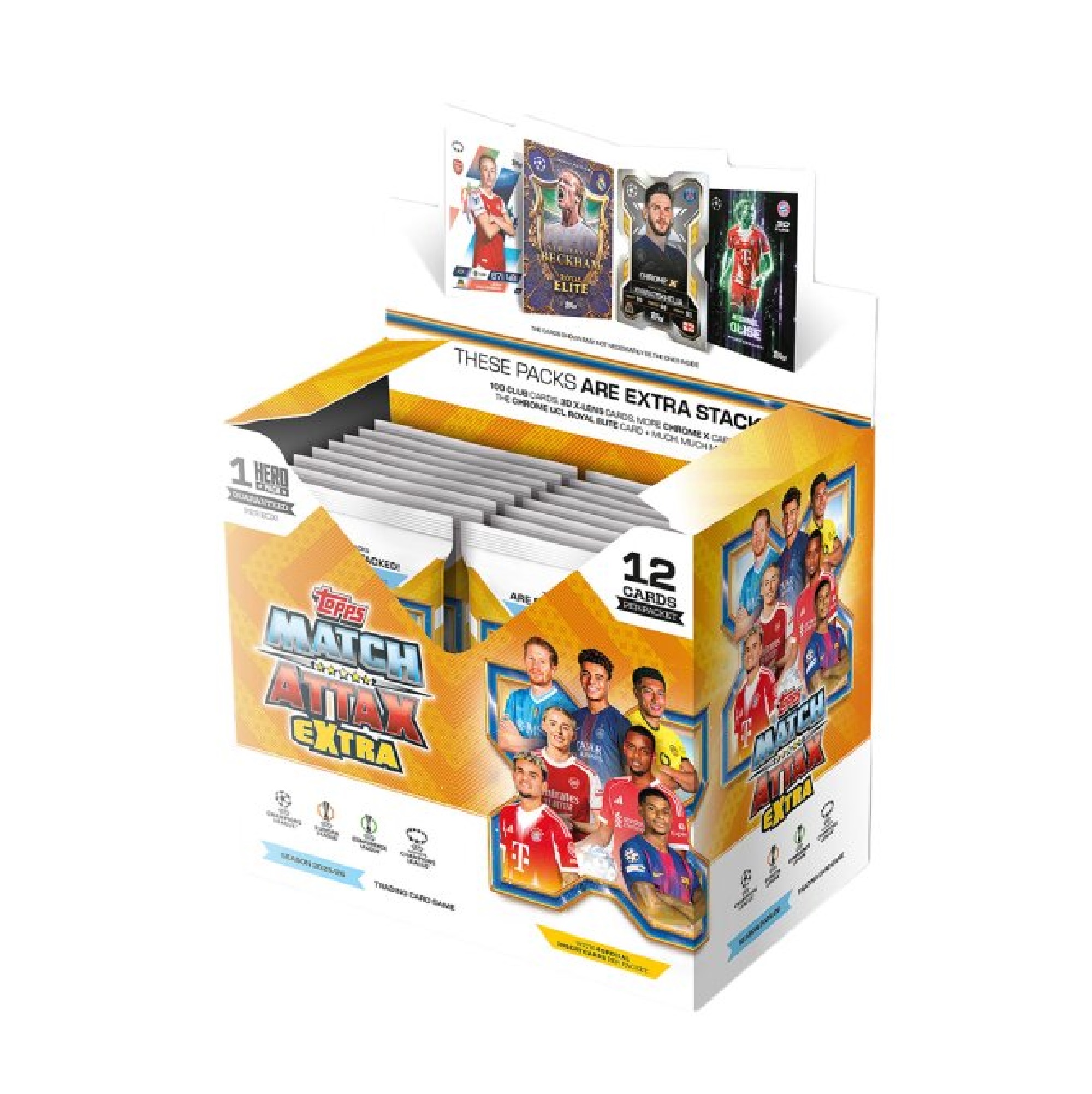 Topps - Match Attax Champions League 2025/26 EXTRA Trading Cards - 1 Display