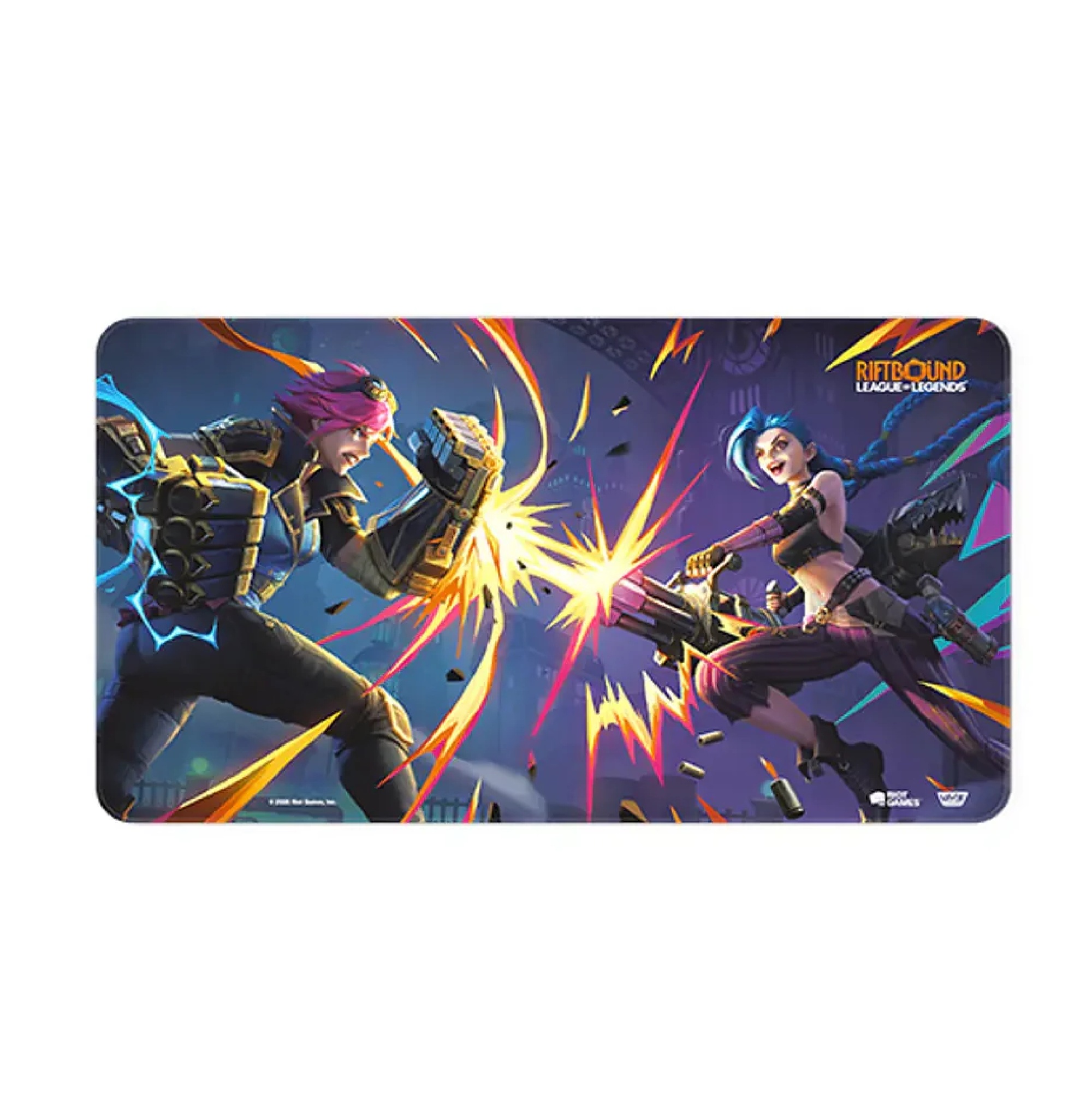 League of Legends - Vendetta Vi vs Jinx Playmat