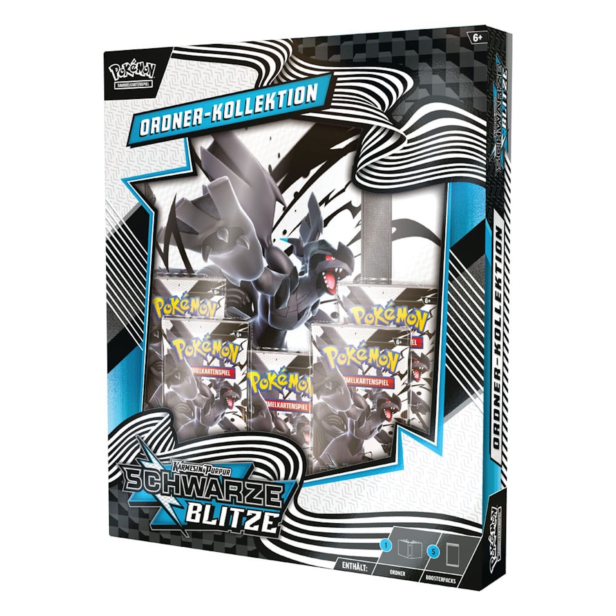 Pokemon KP10.5 Schwarze Blitze Ordner Kollektion (Deutsch)