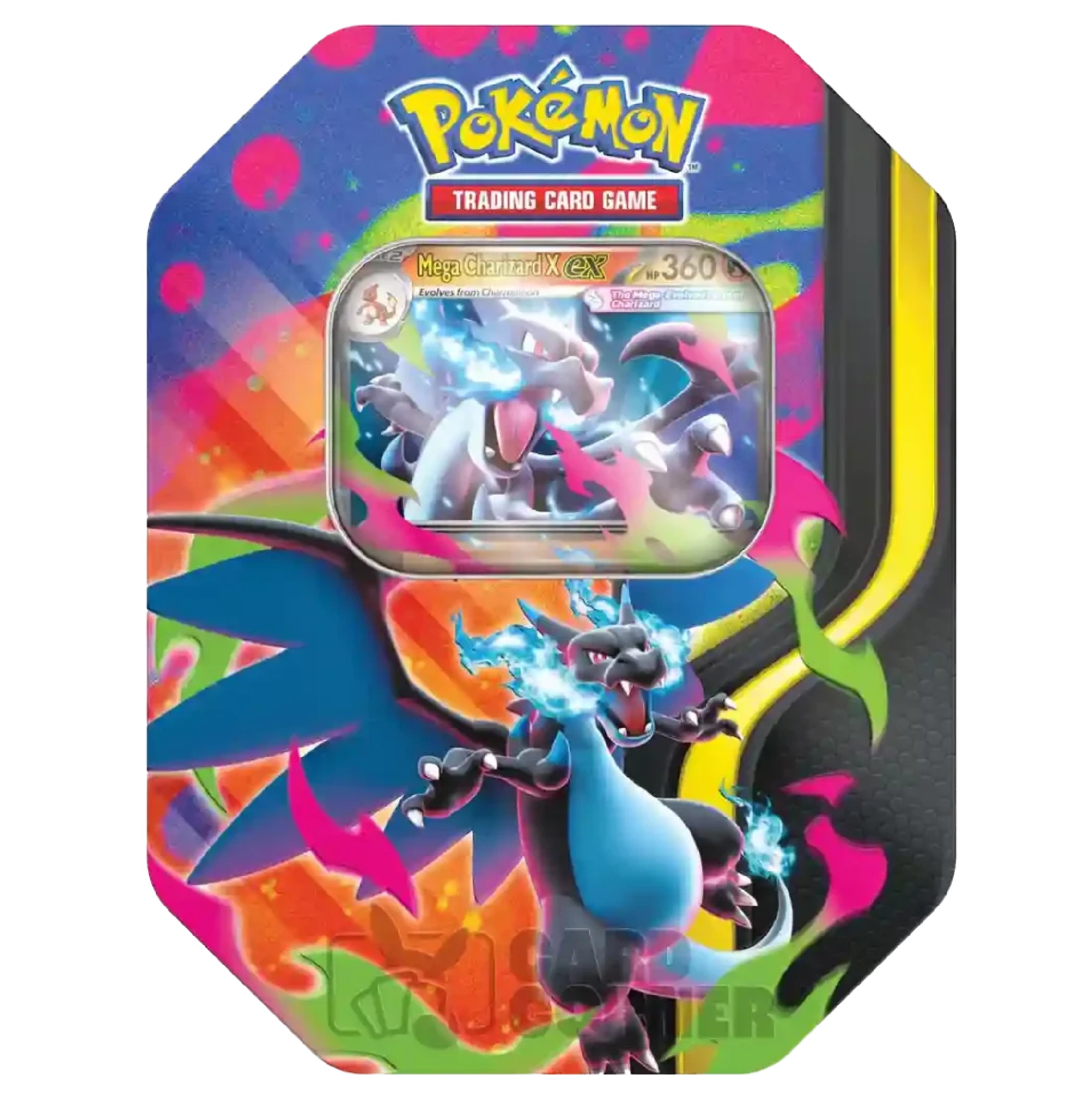 Pokemon Mega Charizard EX Tin Box sortiert (Englisch)